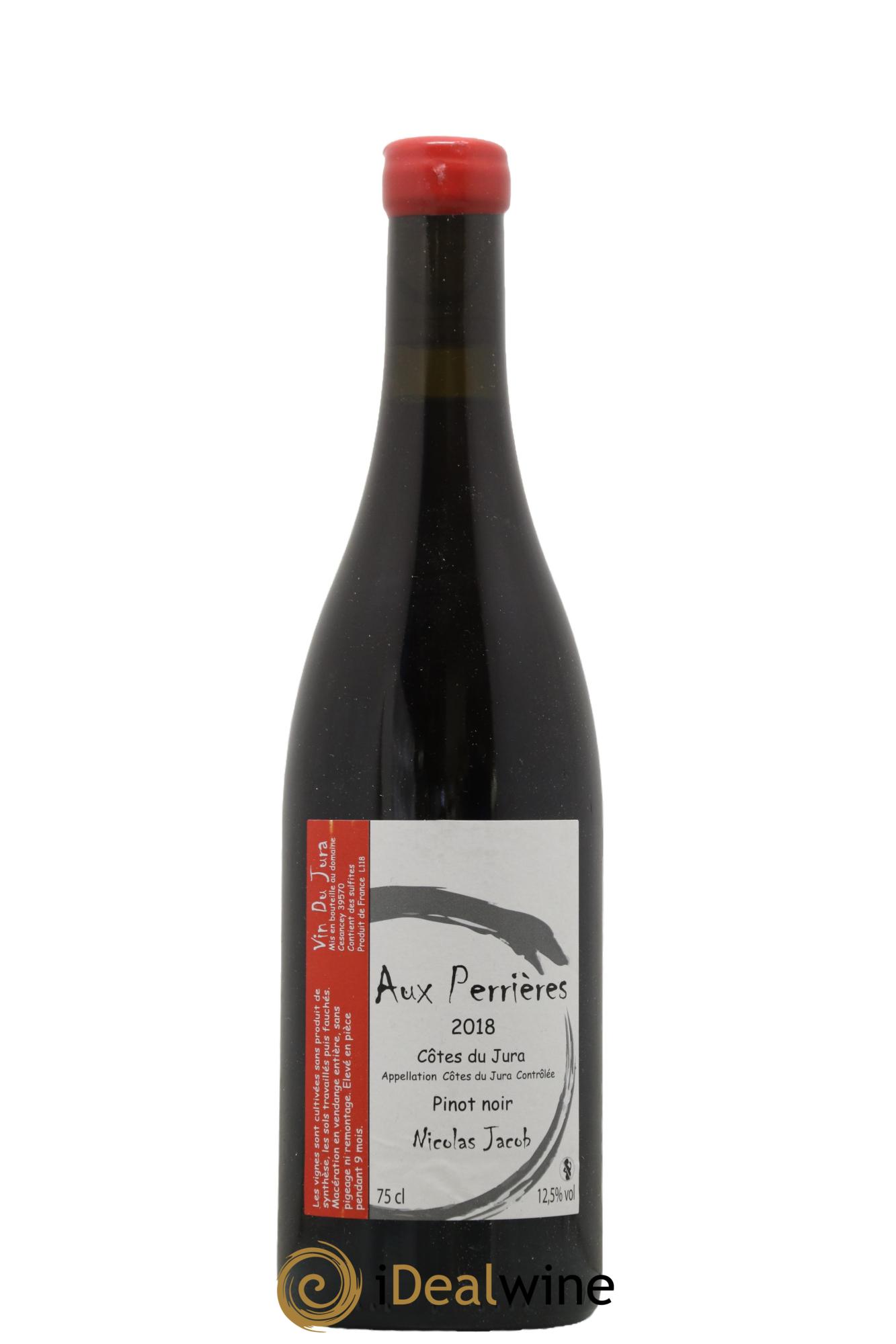 Côtes du Jura Aux Perrières Nicolas Jacob 2018 - Lot de 1 bouteille - 0