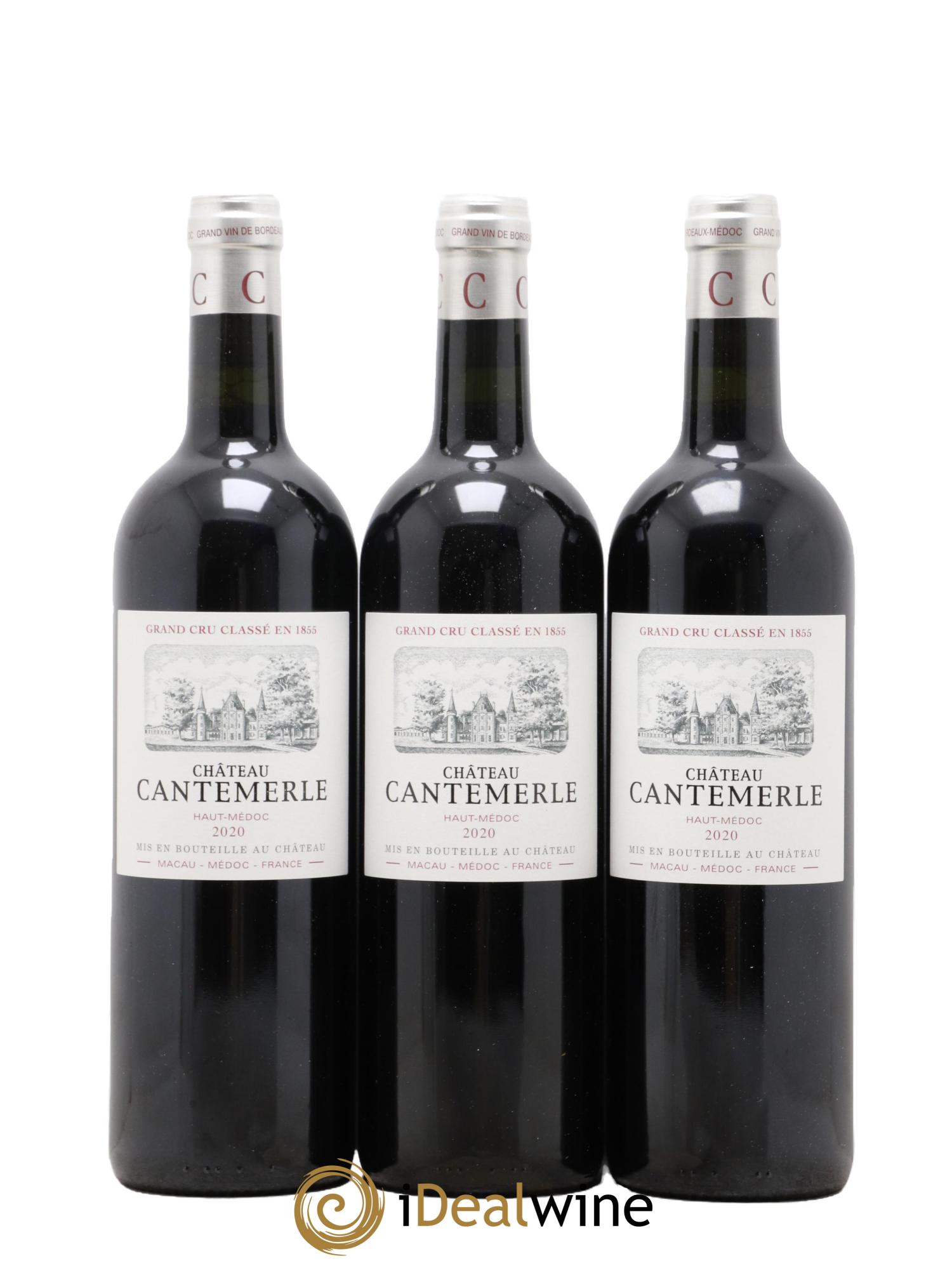 Château Cantemerle 5ème Grand Cru Classé 2020 - Lot de 12 bouteilles - 3