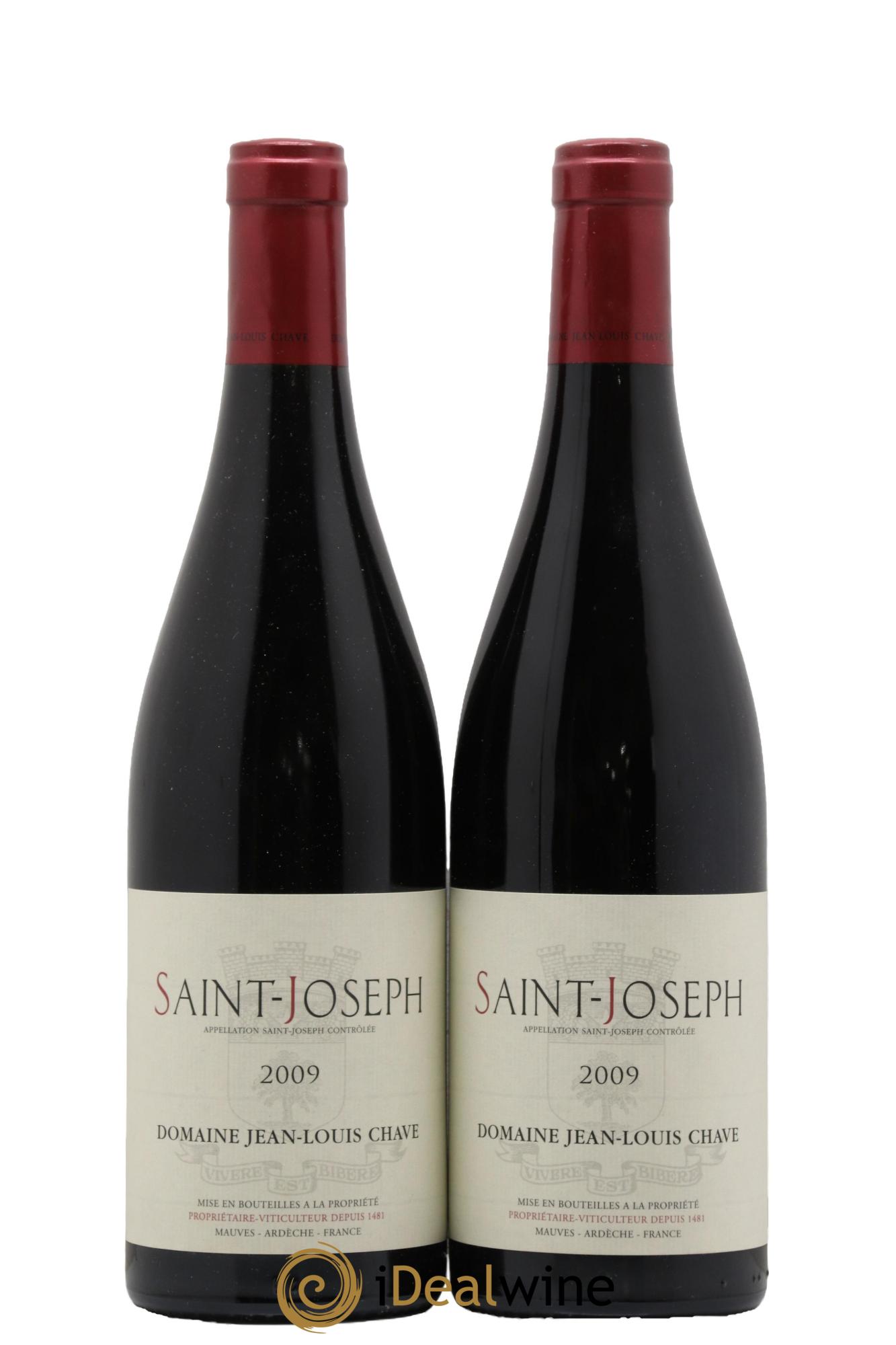 Saint-Joseph Jean-Louis Chave 2009 - Lot de 2 bouteilles - 0