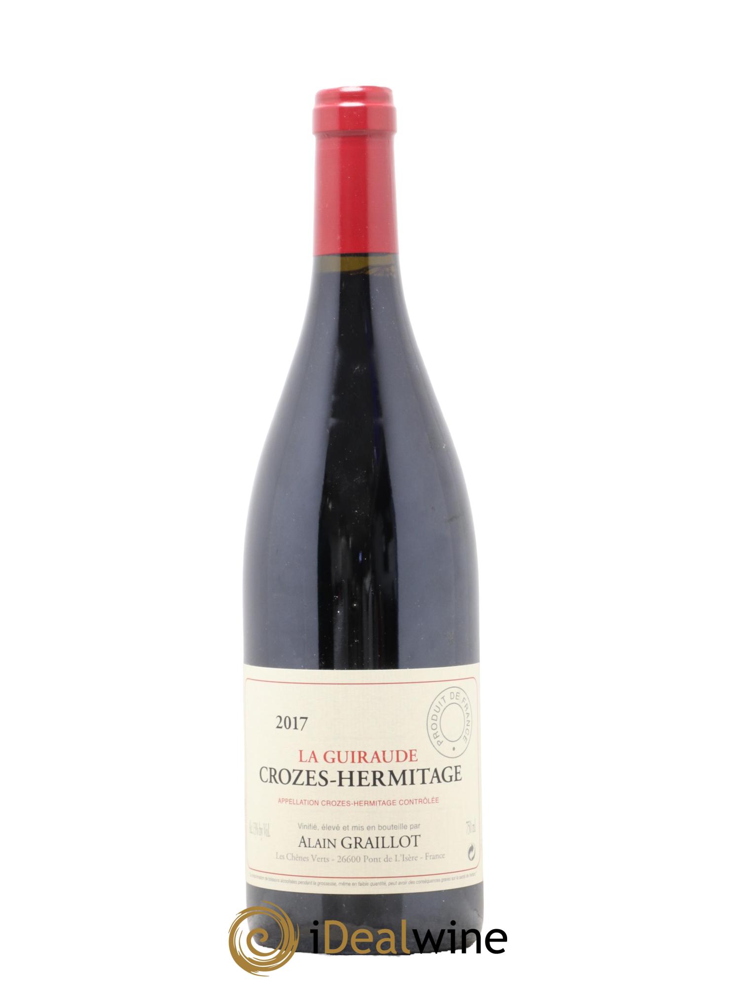 Crozes-Hermitage La Guiraude Domaine Graillot 2017 - Lotto di 1 bottiglia - 0