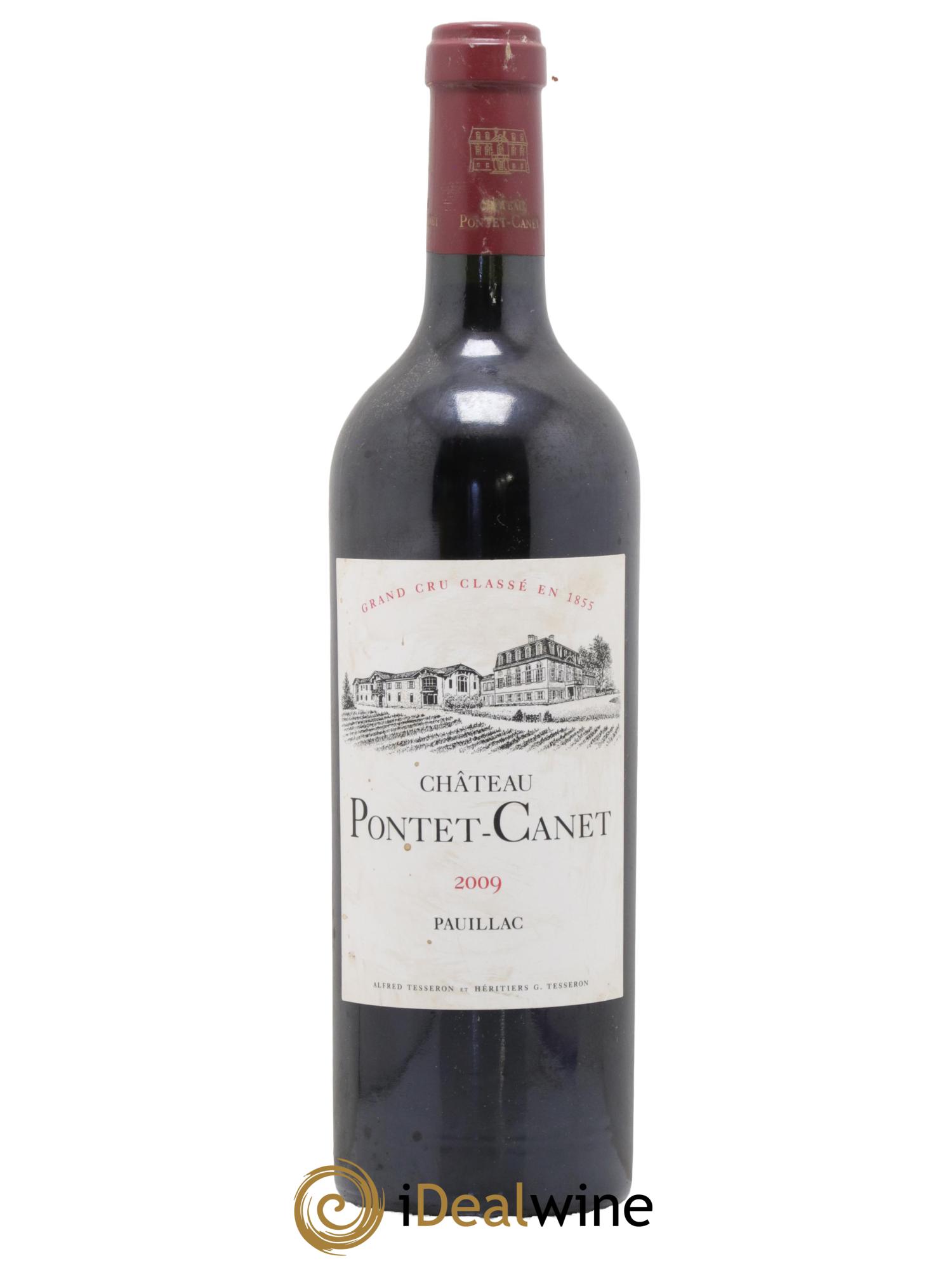 Château Pontet Canet 5ème Grand Cru Classé 2009 - Posten von 1 Flasche - 0