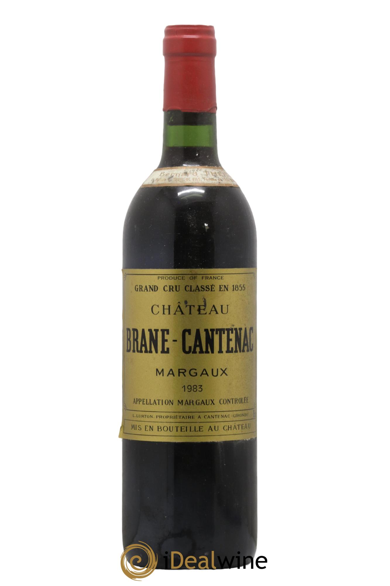 Château Brane Cantenac 2ème Grand Cru Classé 1983 - Lotto di 1 bottiglia - 0