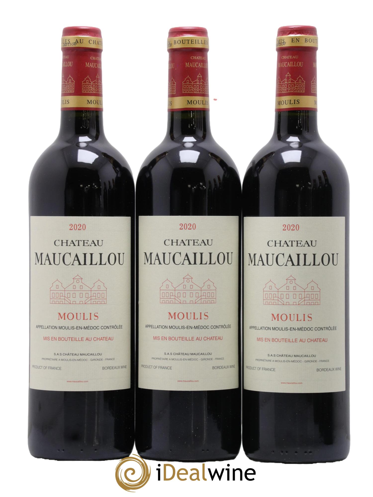 Château Maucaillou  2020 - Lot de 6 bouteilles - 1