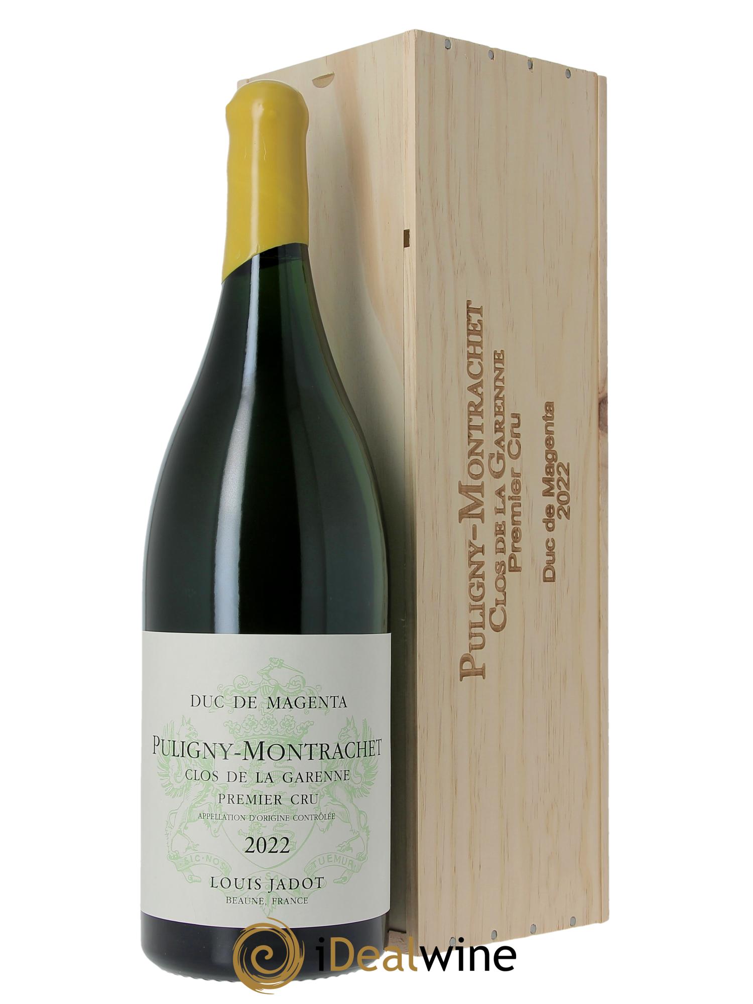 Puligny-Montrachet 1er Cru La Garenne Domaine Louis Jadot  2022 - Lot de 1 double magnum - 0