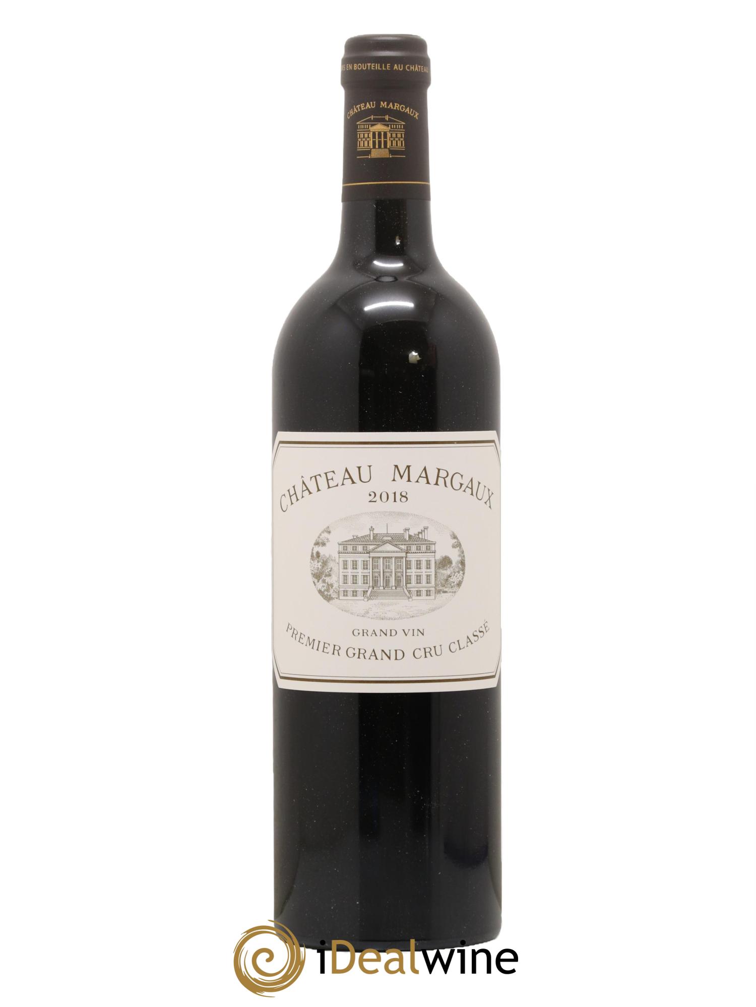 Château Margaux 1er Grand Cru Classé 2018 - Lot de 1 bouteille - 1