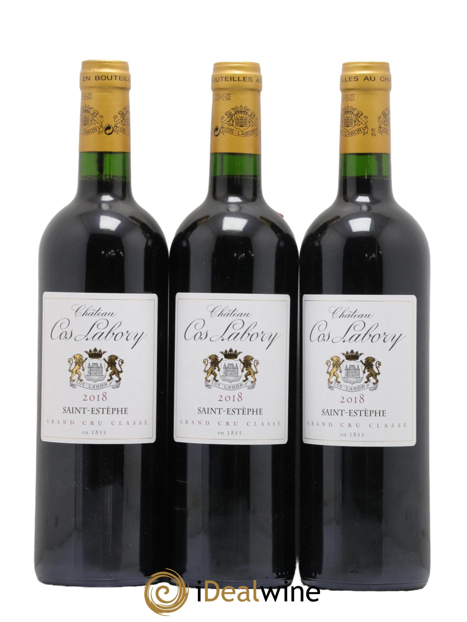 Château Cos Labory 5ème Grand Cru Classé  2018 - Lot de 6 bouteilles - 2