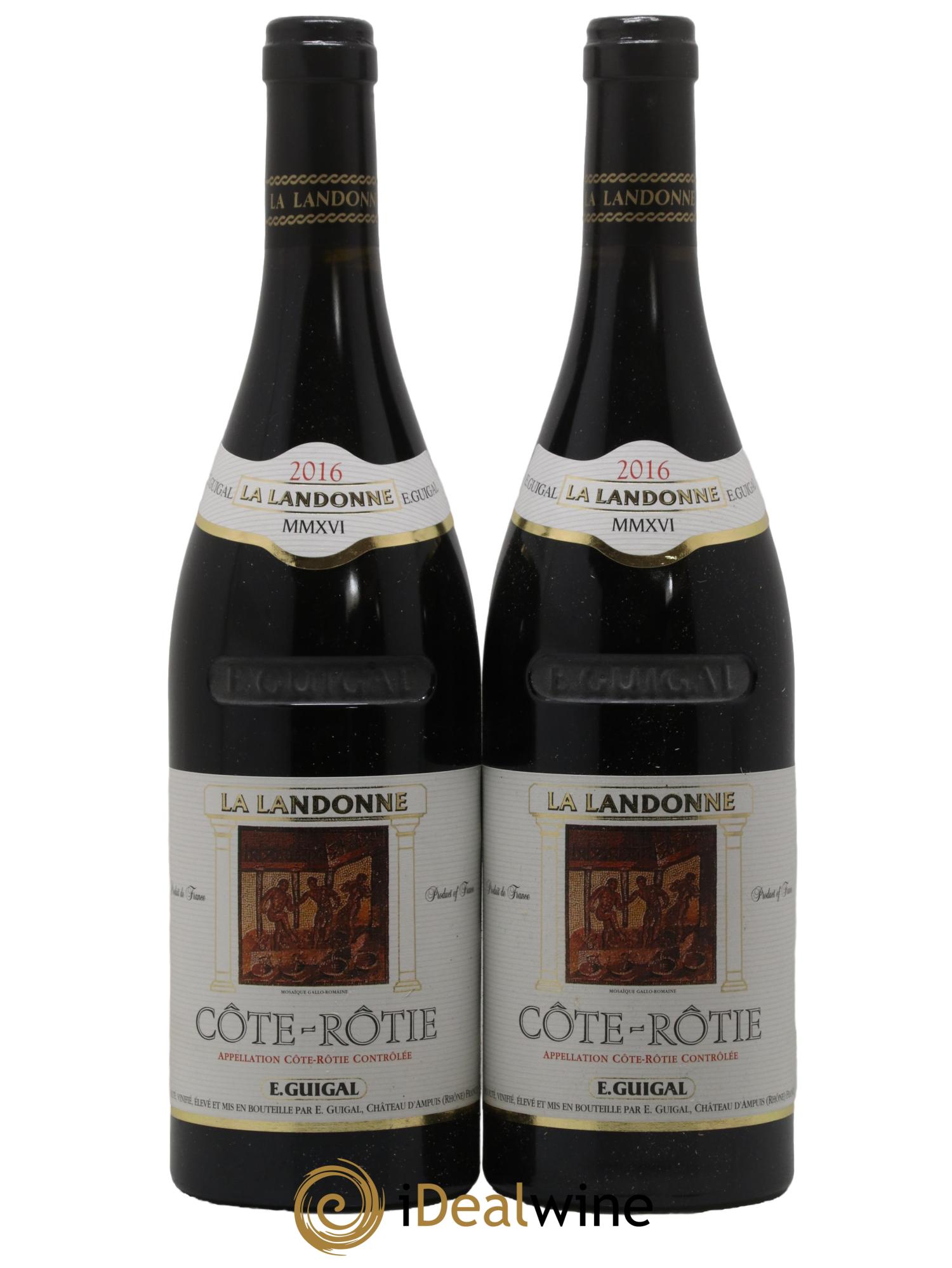 Côte-Rôtie La Landonne Guigal 2016 - Lotto di 2 bottiglie - 0