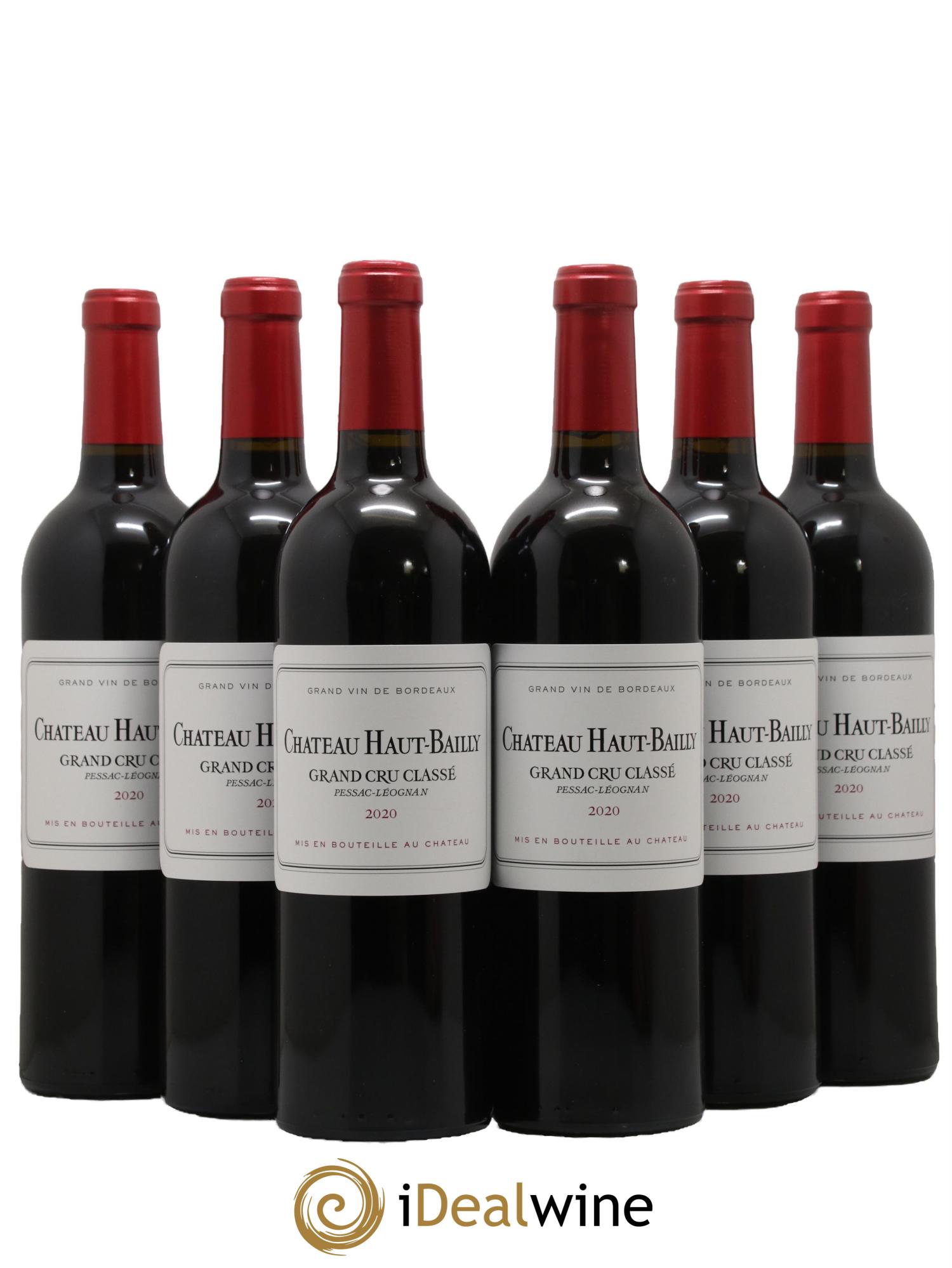 Château Haut-Bailly Cru Classé de Graves 2020 - Lot de 6 bouteilles - 0