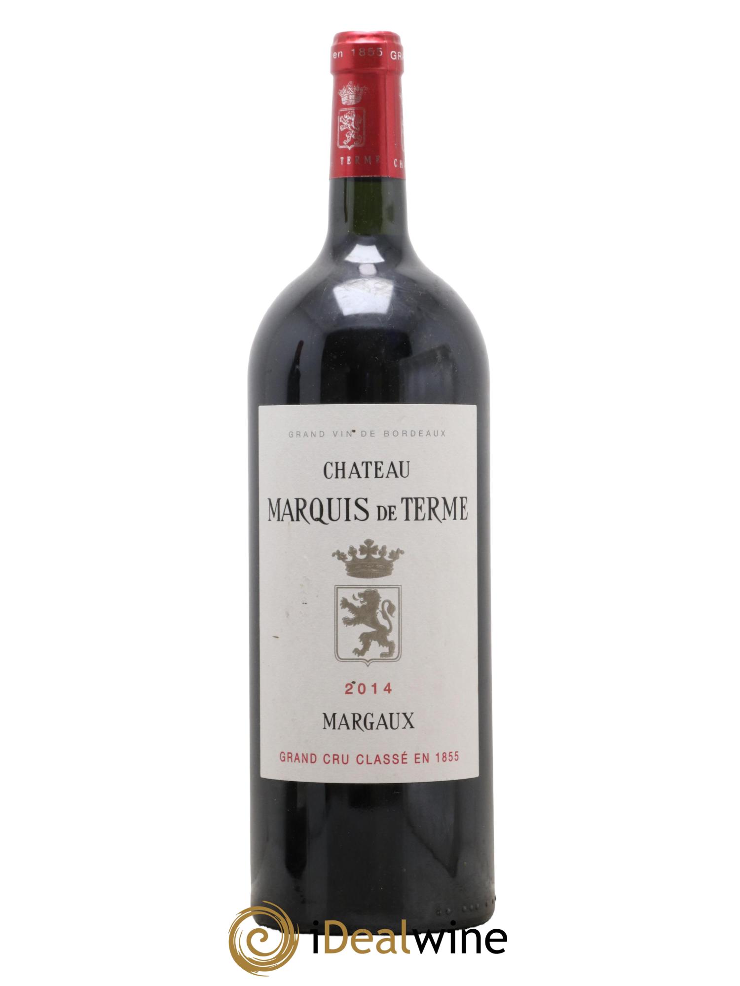 Château Marquis de Terme 4ème Grand Cru Classé 2014 - Lot de 1 magnum - 0