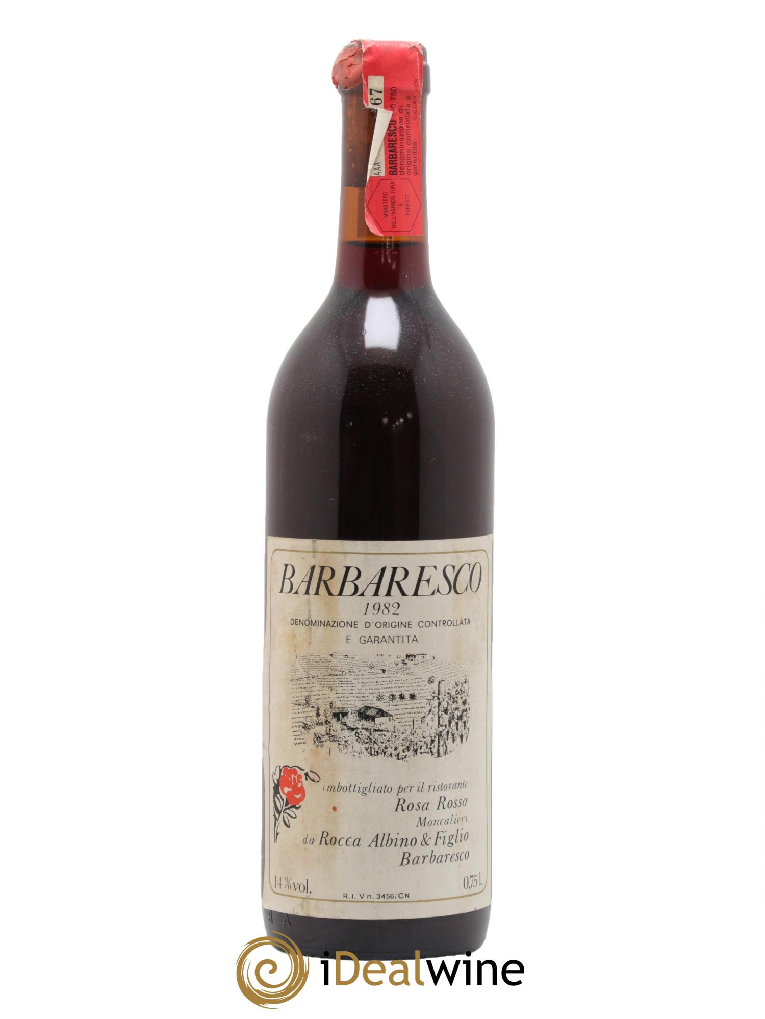 Barbaresco DOCG Albino Rocca 1982 - Lotto di 1 bottiglia - 0