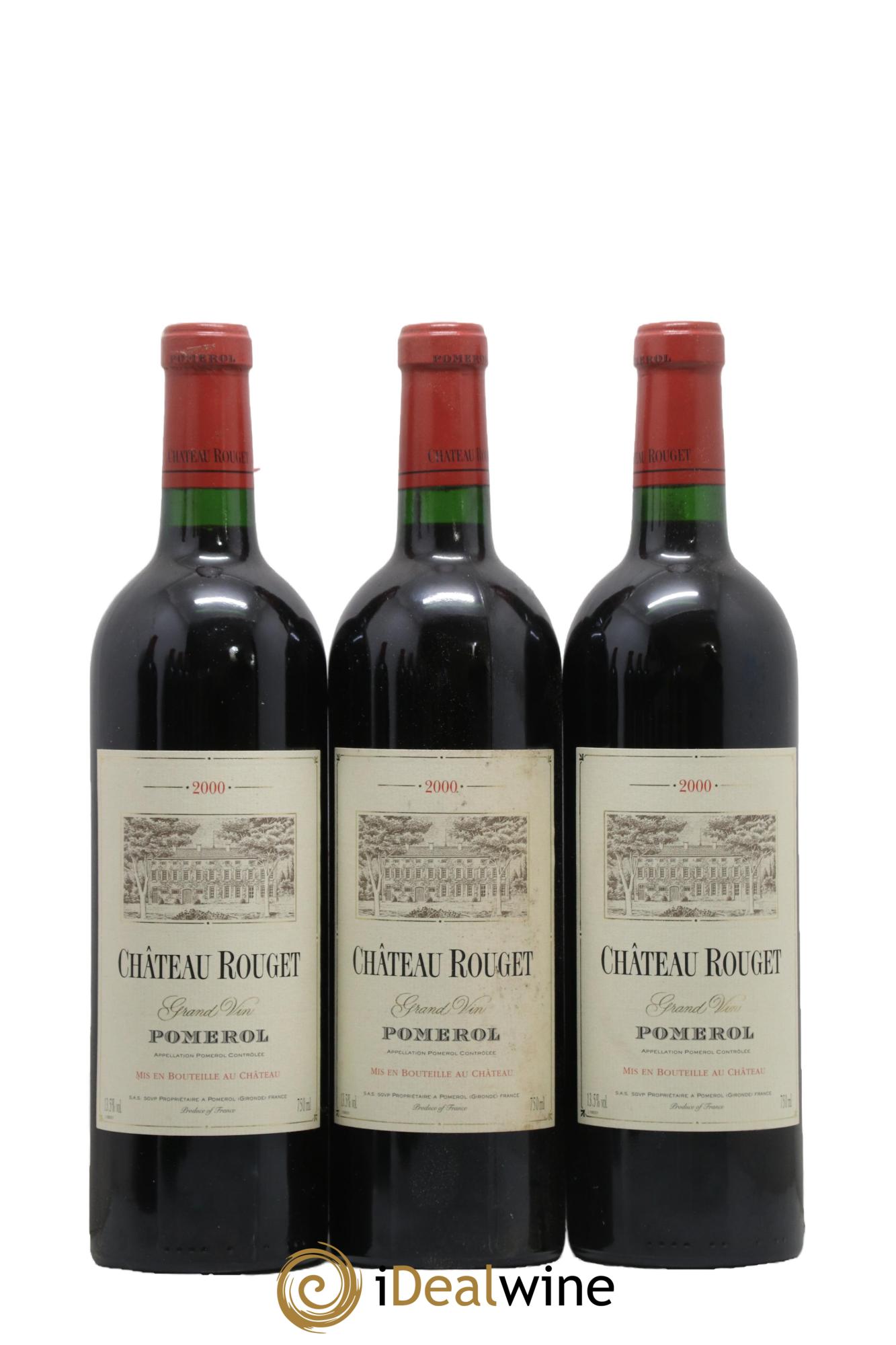 Château Rouget 2000 - Lot de 12 bouteilles - 1