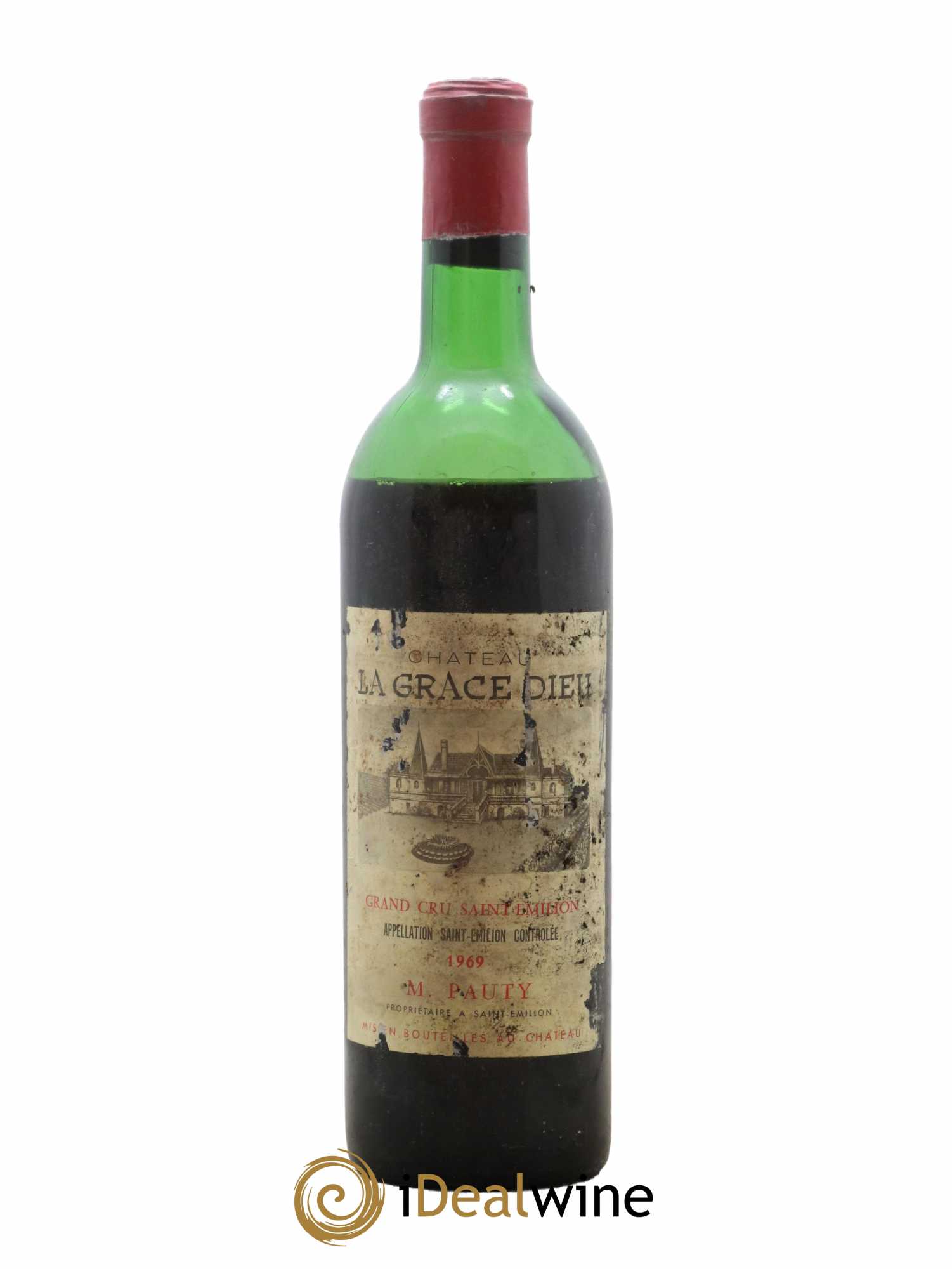 Château la Grâce Dieu 1969 - Lot de 1 bouteille - 0