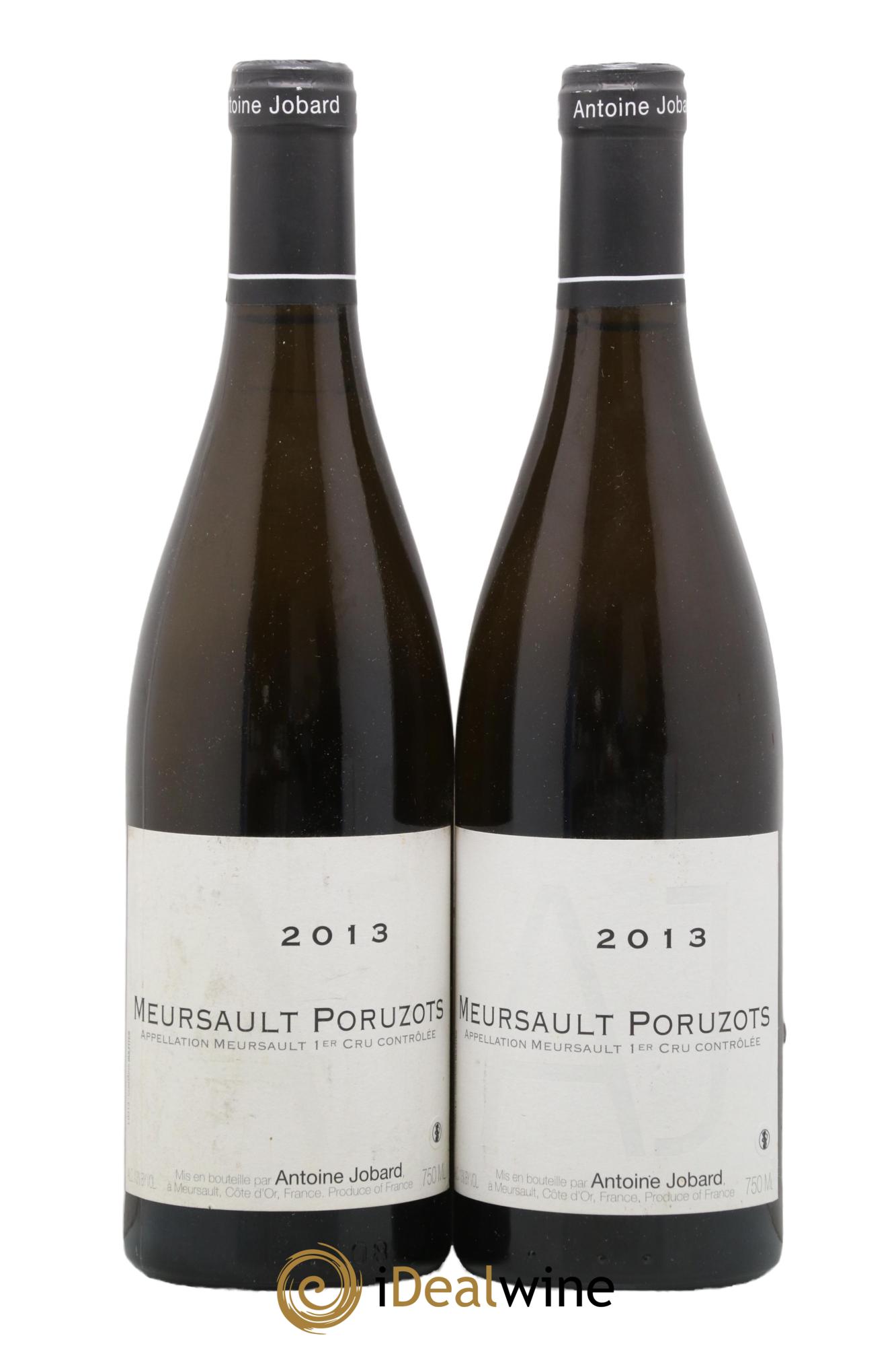 Meursault 1er Cru Poruzots François et Antoine Jobard (Domaine) 2013 - Lot de 2 bouteilles - 0