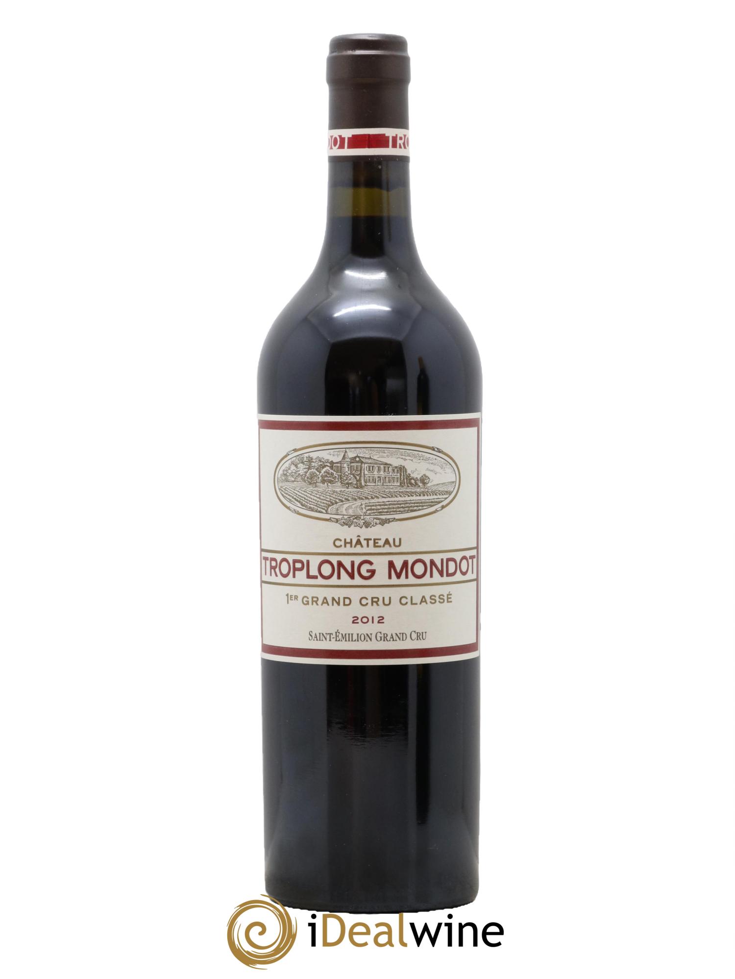 Château Troplong Mondot 1er Grand Cru Classé B 2012 - Lotto di 1 bottiglia - 0