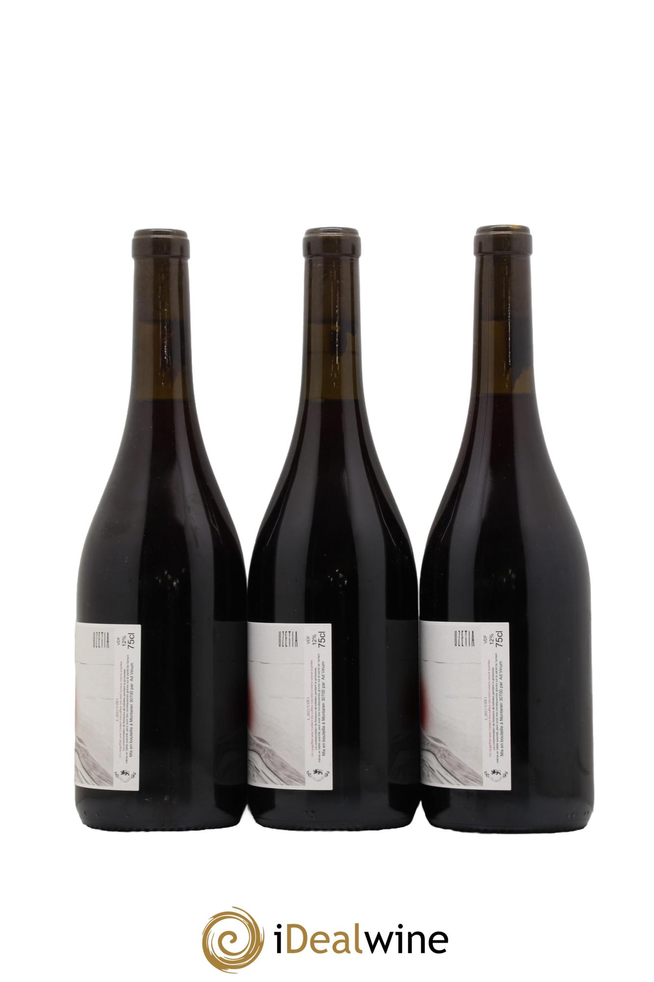 Vin de France Uzetia Domaine Ad Vinum 2021 - Lot de 3 bouteilles - 1