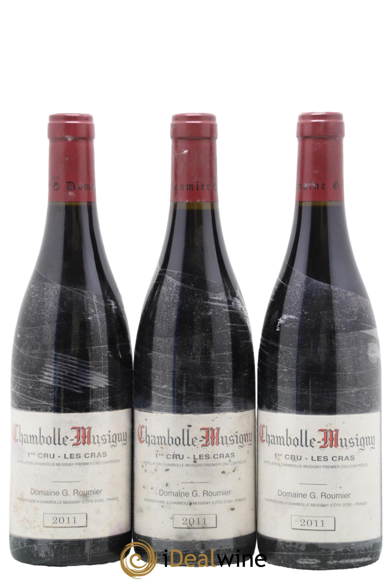 Chambolle-Musigny 1er Cru Les Cras Georges Roumier (Domaine) 2011 - Lot de 3 bouteilles - 0