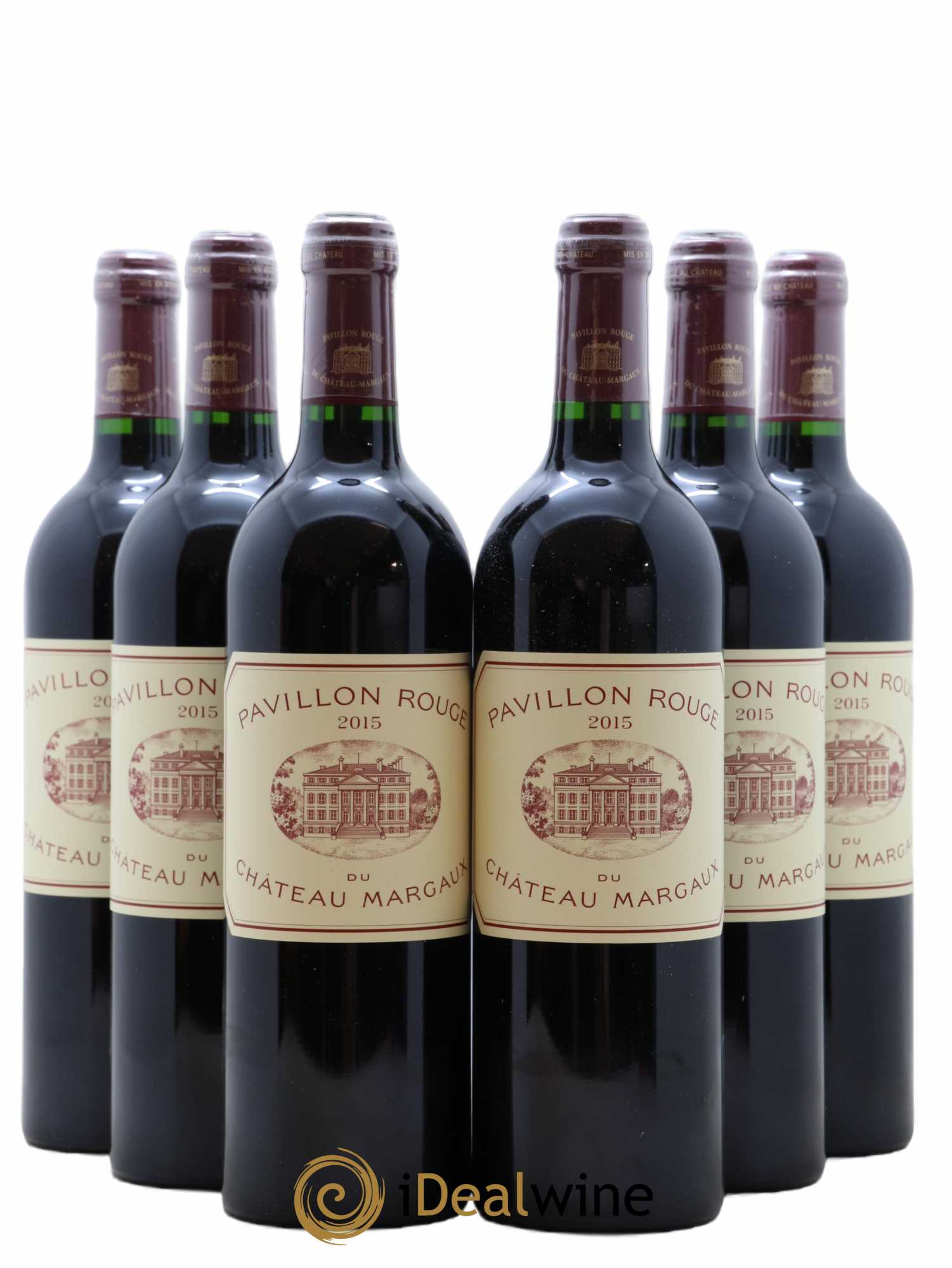 Pavillon Rouge du Château Margaux Second Vin 2015 - Lotto di 6 bottiglie - 0