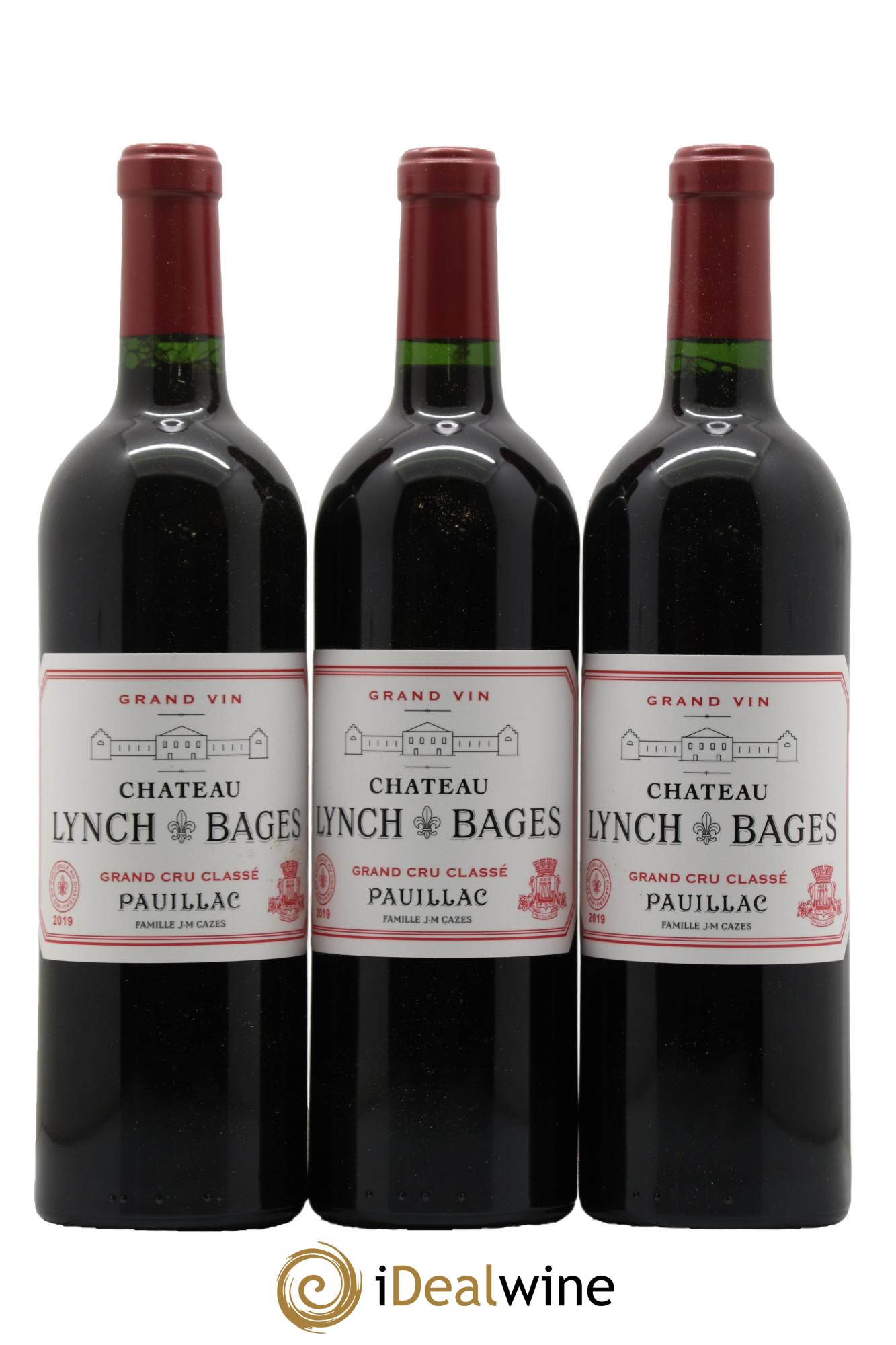 Château Lynch Bages 5ème Grand Cru Classé 2019 - Lot de 12 bouteilles - 1