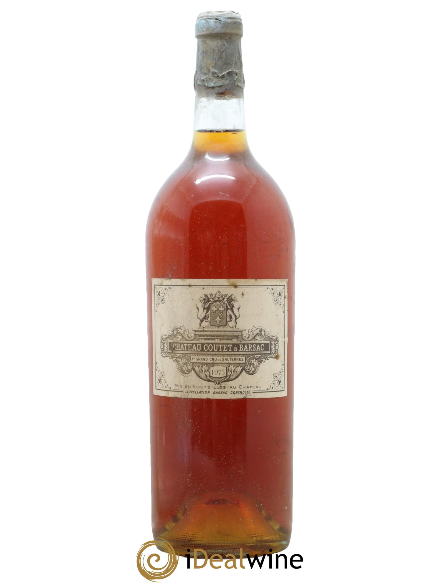 Château Coutet 1er Grand Cru Classé 1975 - Lot de 1 magnum - 0