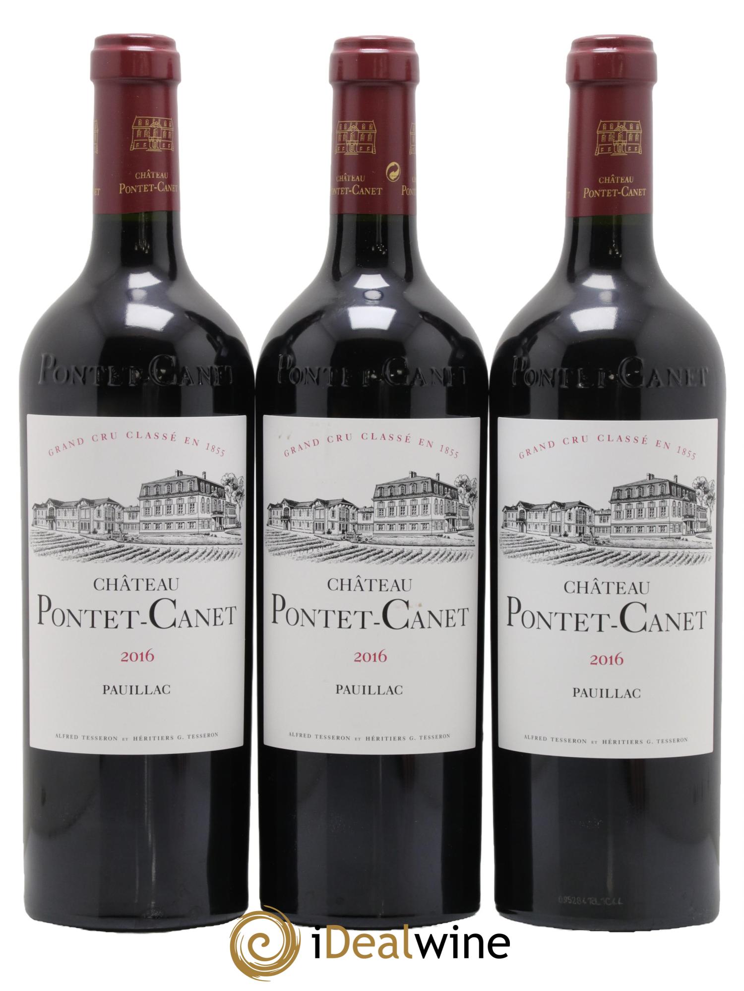 Château Pontet Canet 5ème Grand Cru Classé 2016 - Lotto di 6 bottiglie - 2