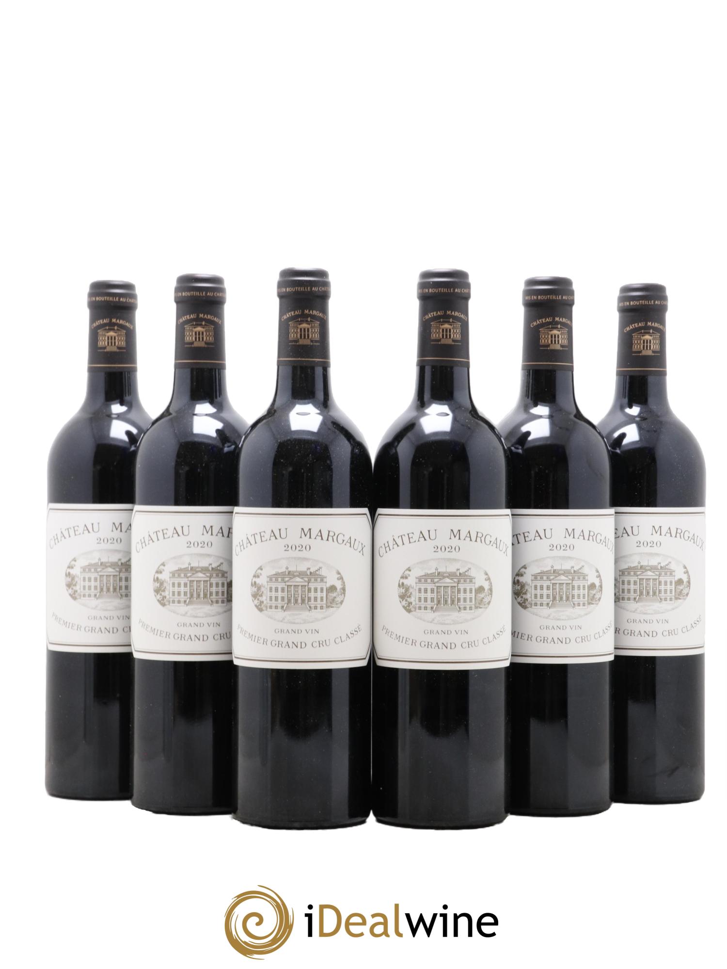 Château Margaux 1er Grand Cru Classé 2020 - Lotto di 6 bottiglie - 0