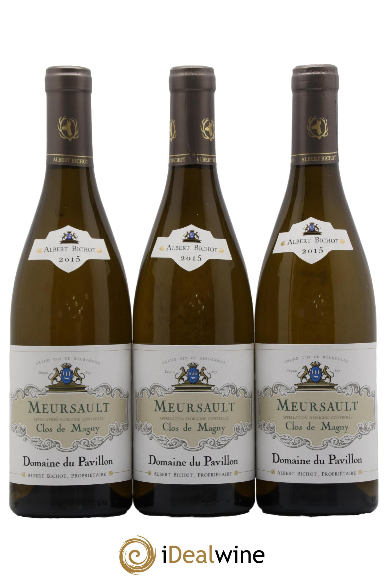 Meursault Clos Magny Albert Bichot 2015 - Lotto di 3 bottiglie - 0