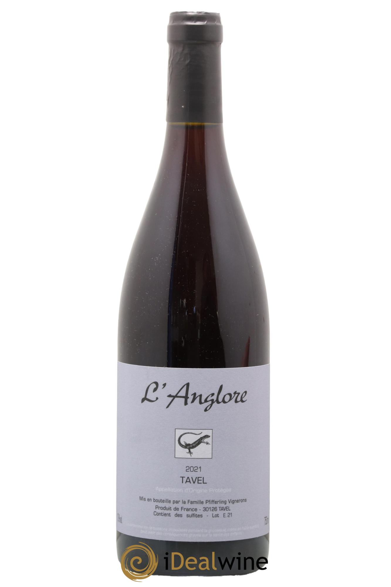 Tavel L'Anglore 2021 - Lot de 1 bouteille - 0