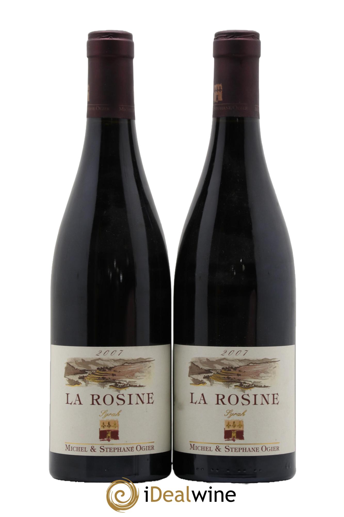 IGP Collines Rhodaniennes La Rosine Stéphane Ogier 2007 - Lotto di 2 bottiglie - 0