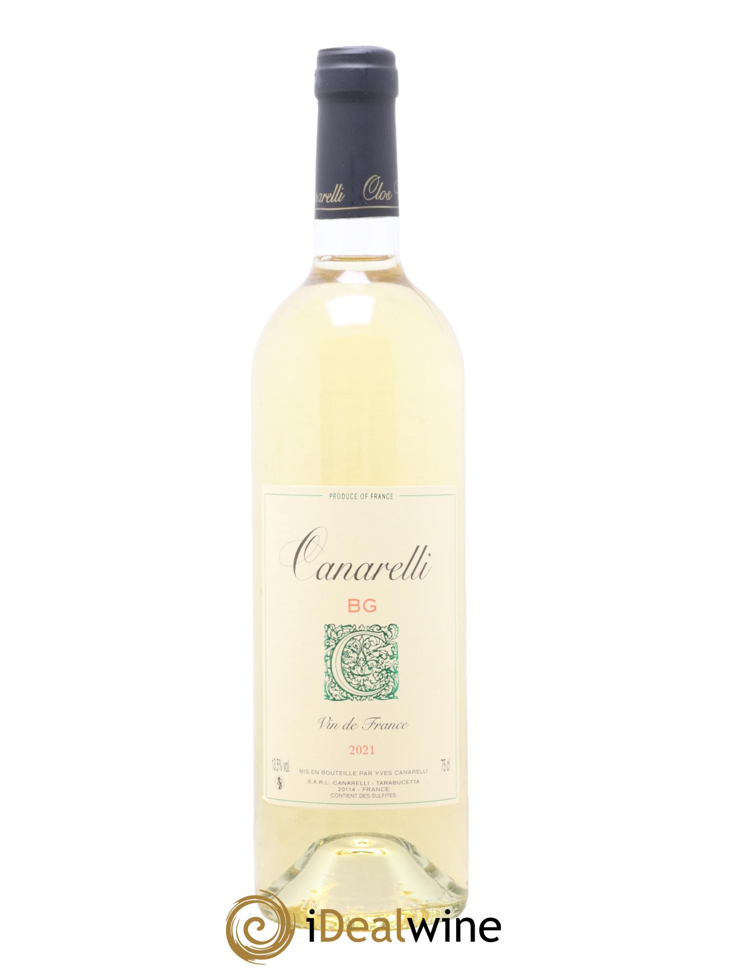 Vin de France Bianco Gentile Clos Canarelli 2021 - Posten von 1 Flasche - 0