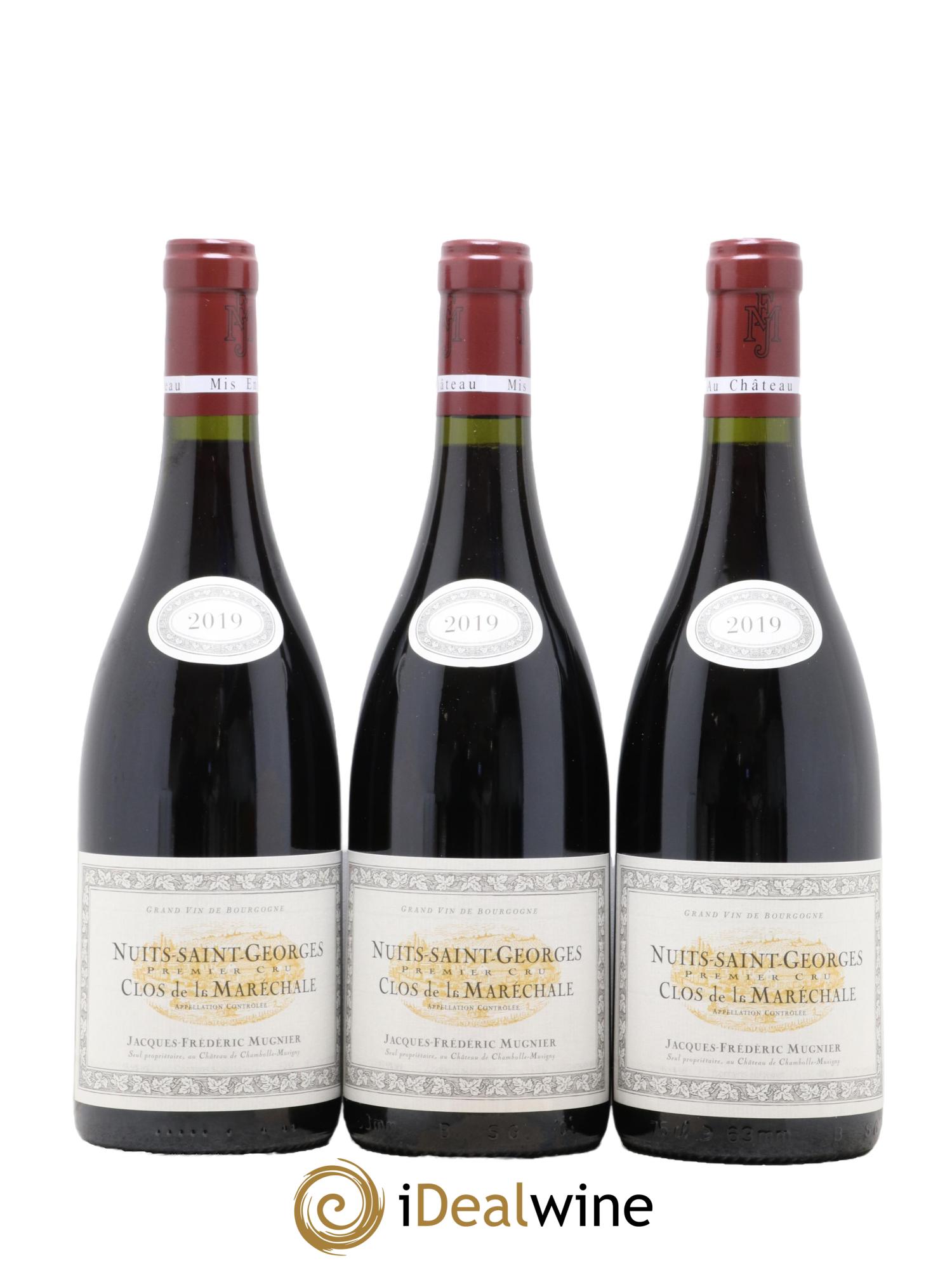 Nuits Saint-Georges 1er Cru Clos de La Maréchale Jacques-Frédéric Mugnier 2019 - Lot de 6 bouteilles - 3