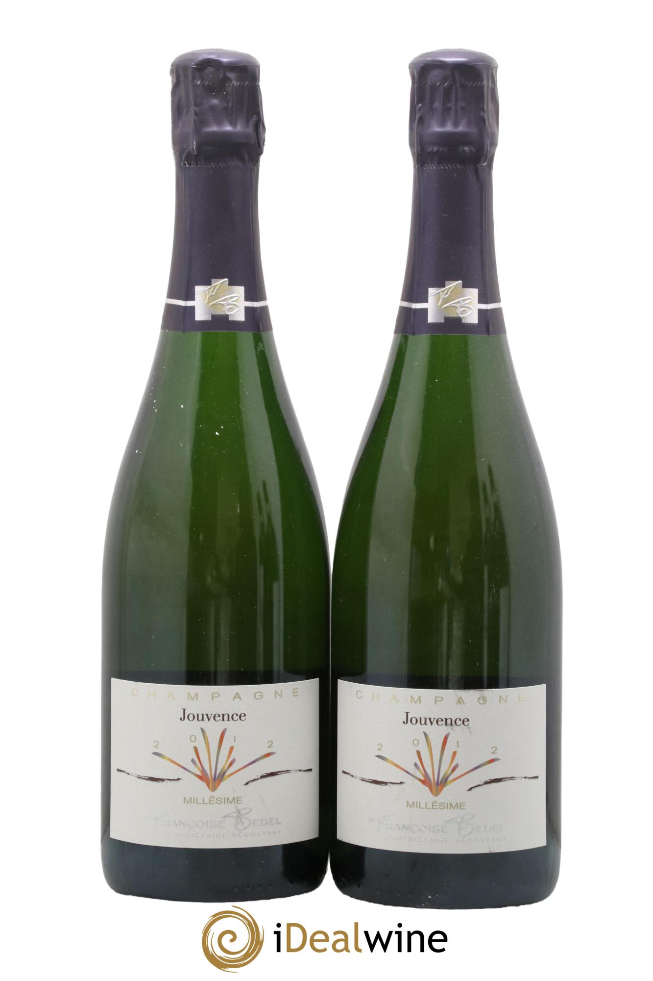 Jouvence Extra-Brut Françoise Bedel et Fils 2012 - Posten von 2 Flaschen - 0