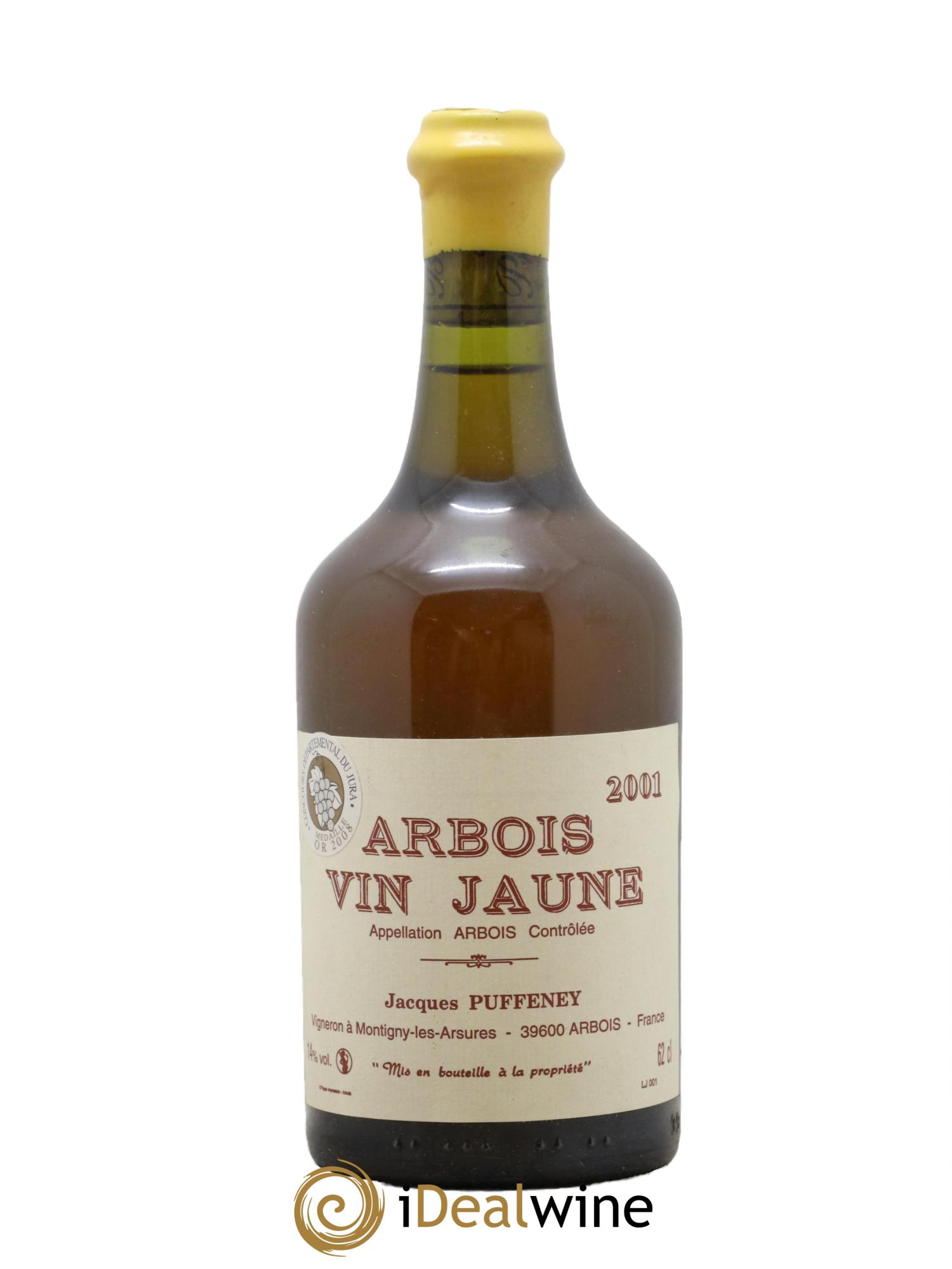 Arbois Vin Jaune Jacques Puffeney 2001 - Lot of 1 Clavelin - 0