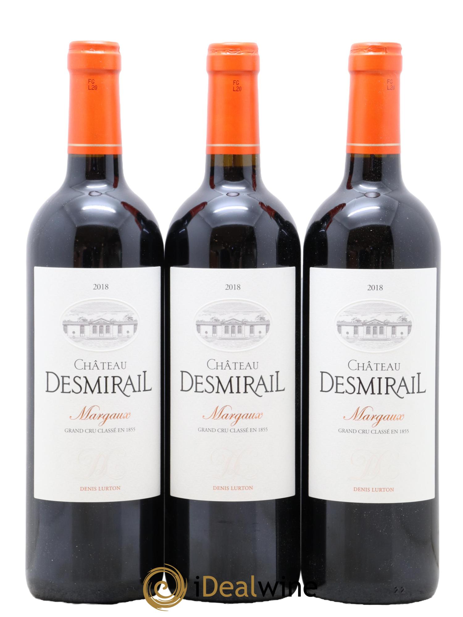 Château Desmirail 3ème Grand Cru Classé  2018 - Lot de 6 bouteilles - 2