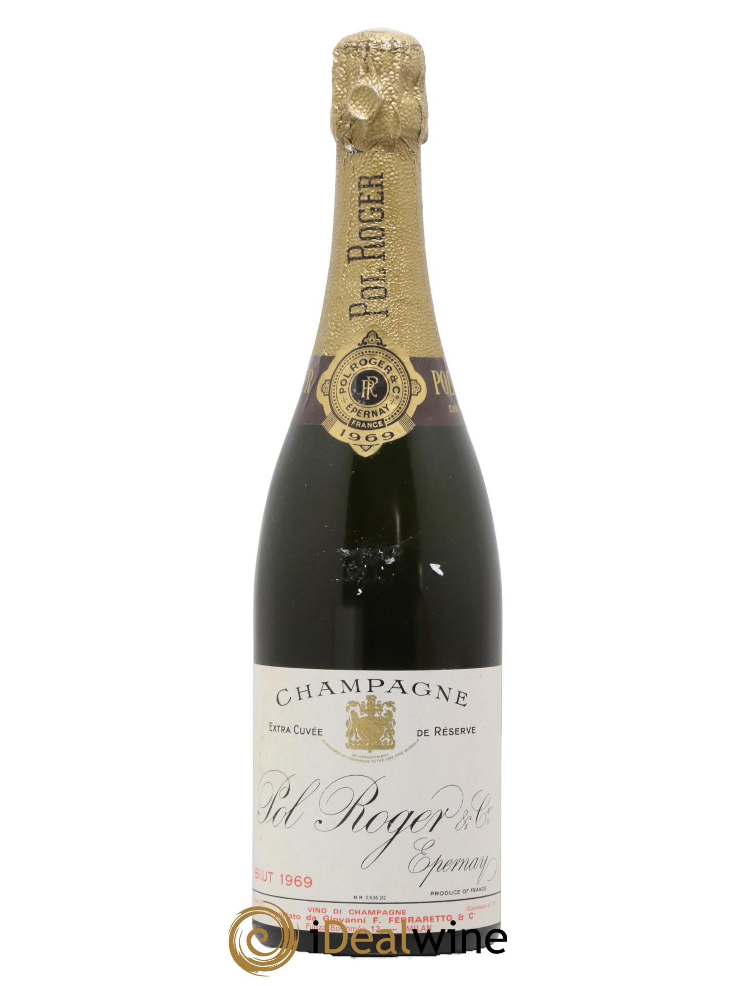 Champagne Pol Roger Brut Vintage (Blanc effervescent)