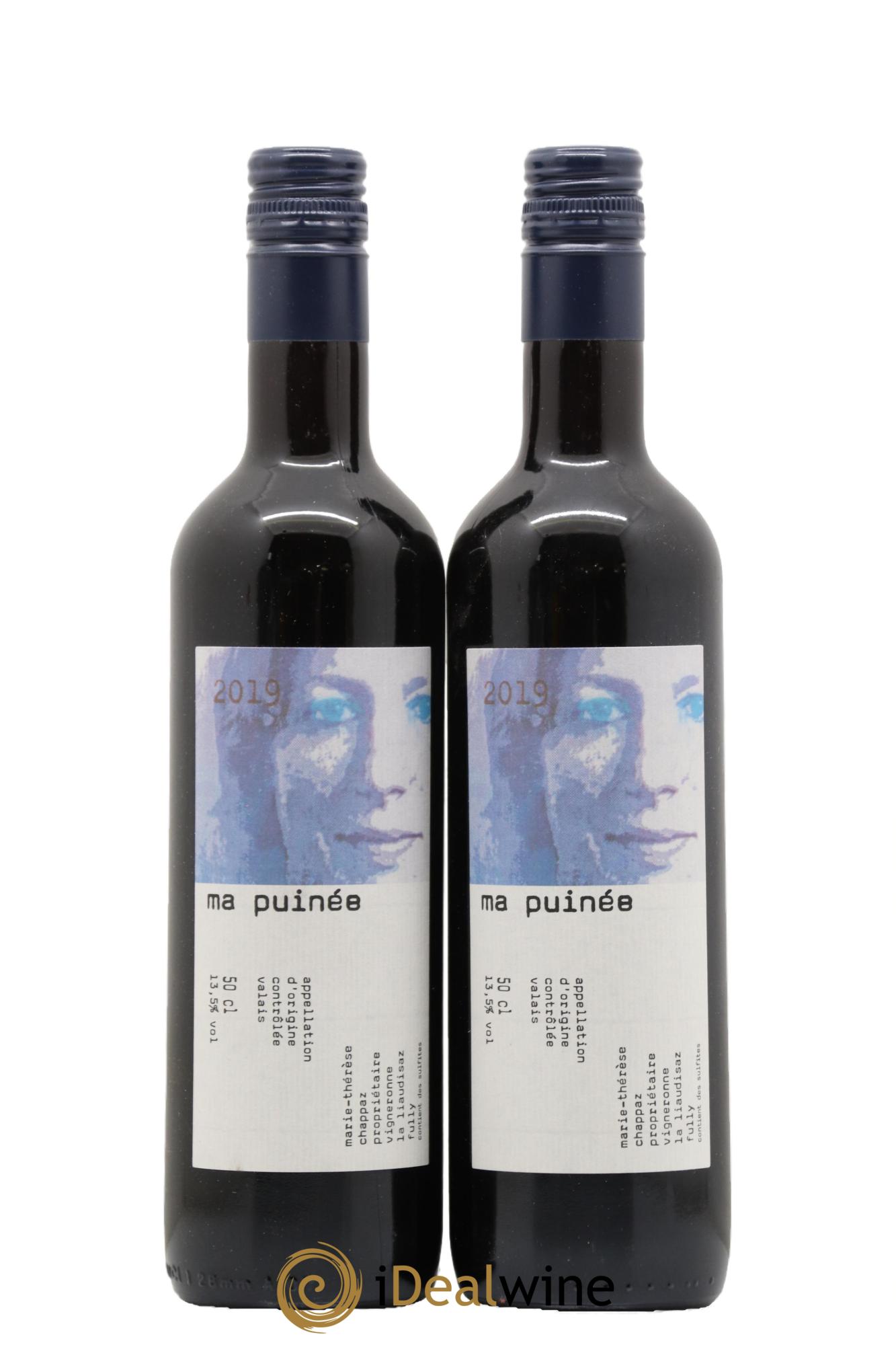 Valais Ma Puinée Marie Thérèse Chappaz 2019 - Lot de 2 format 50cls - 0