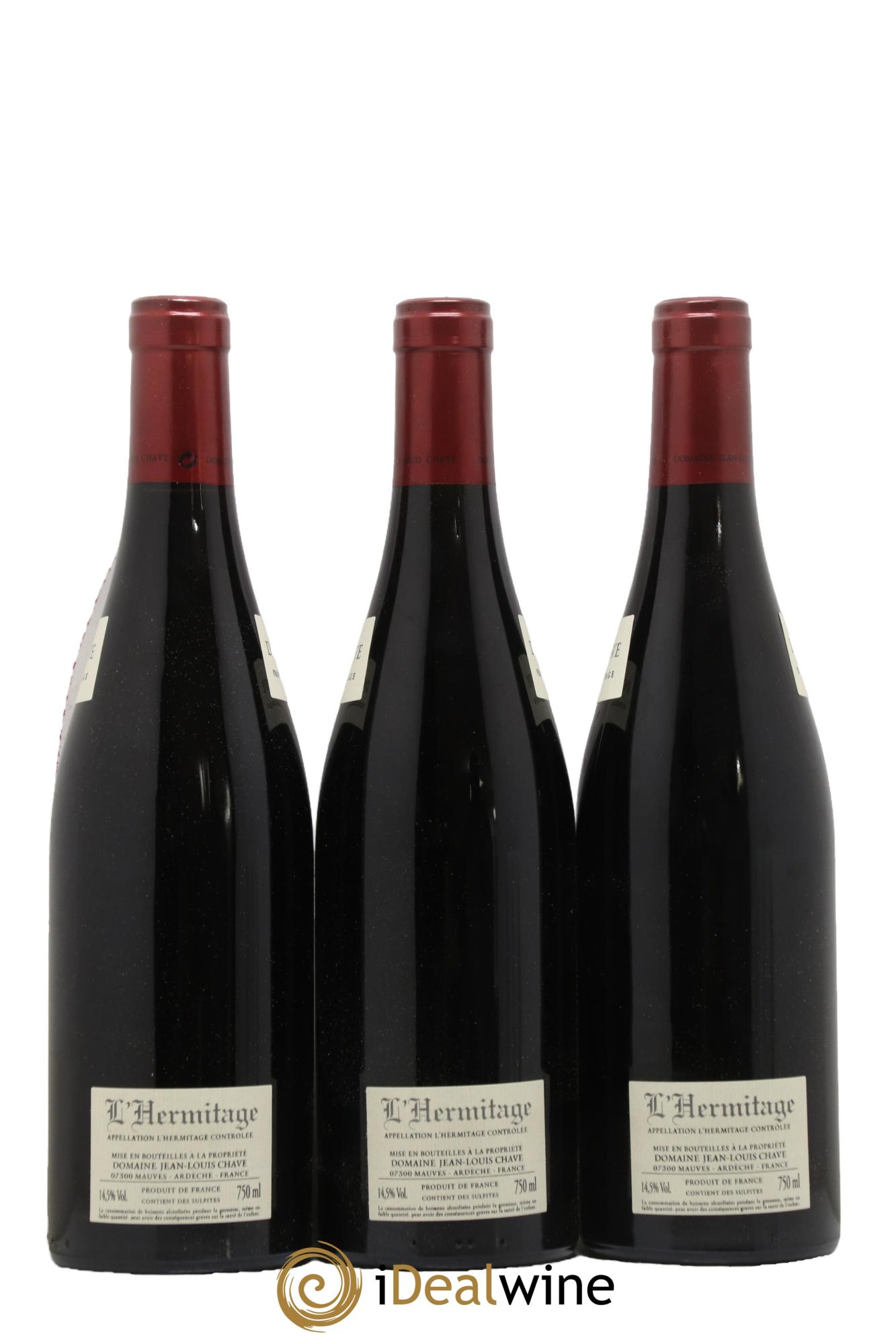 Hermitage Jean-Louis Chave 2014 - Posten von 3 Flaschen - 1