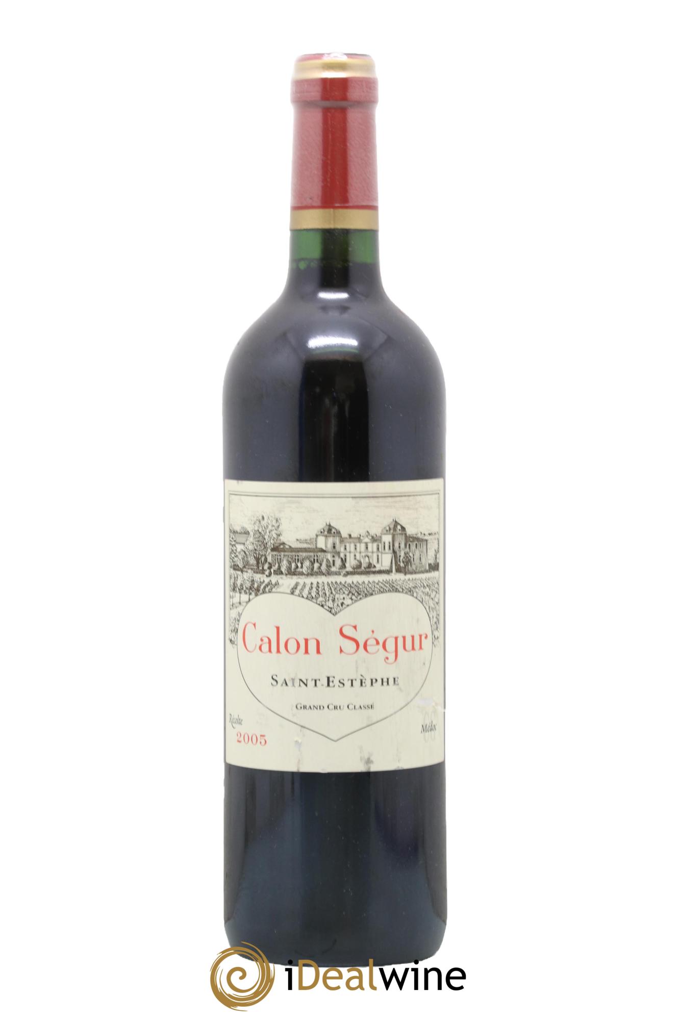 Château Calon Ségur 3ème Grand Cru Classé 2005 - Posten von 1 Flasche - 0