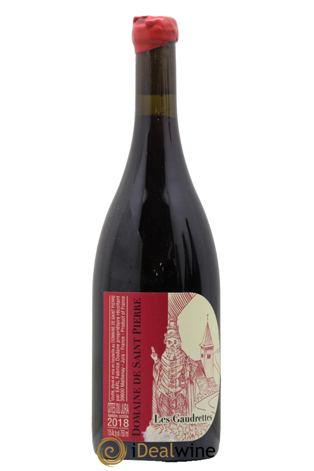 Côtes du Jura Les Gaudrettes Saint-Pierre (Domaine)  2018 - Lot de 1 bouteille - 0