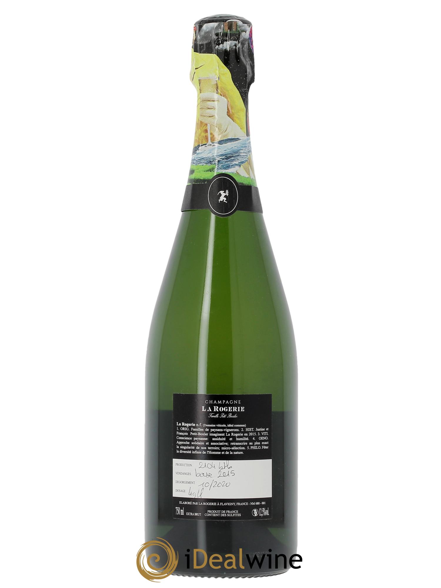 Crémant d'Alsace La Grande Vie La Rogerie - Lot de 1 bouteille - 1