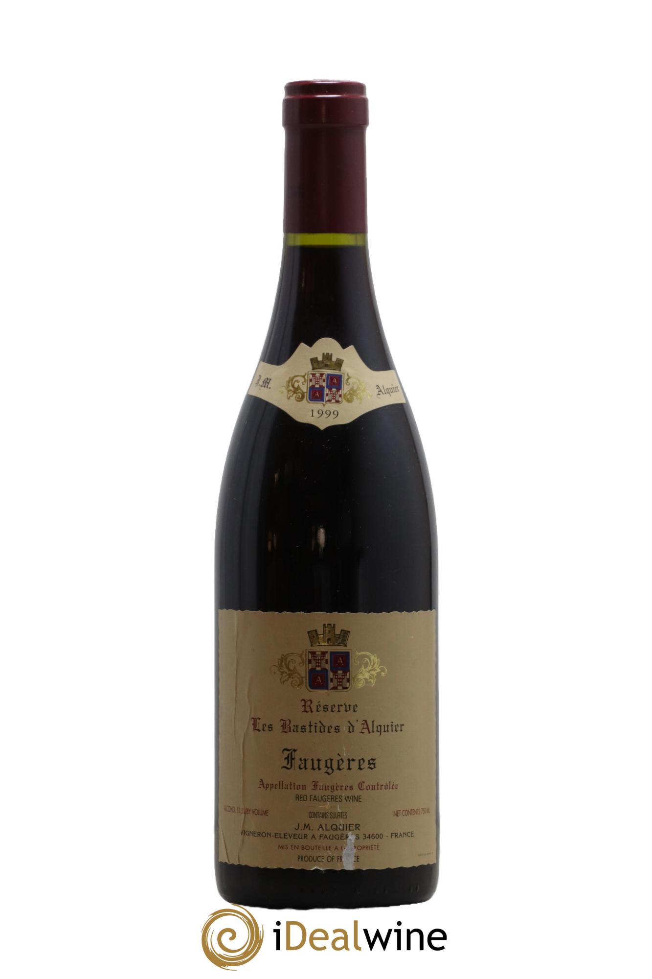 Faugères Domaine Jean-Michel Alquier  Les Bastides d'Alquier 1999 - Posten von 1 Flasche - 0