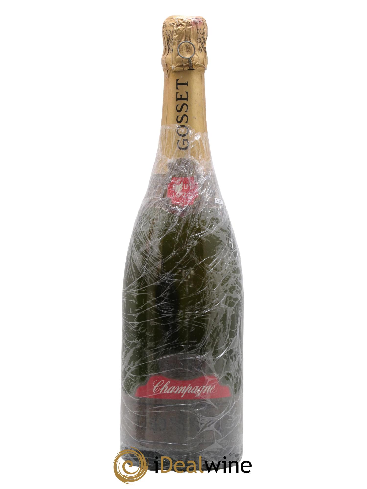 Champagne Vintage Brut Gosset 1970 - Lot of 1 bottle - 0