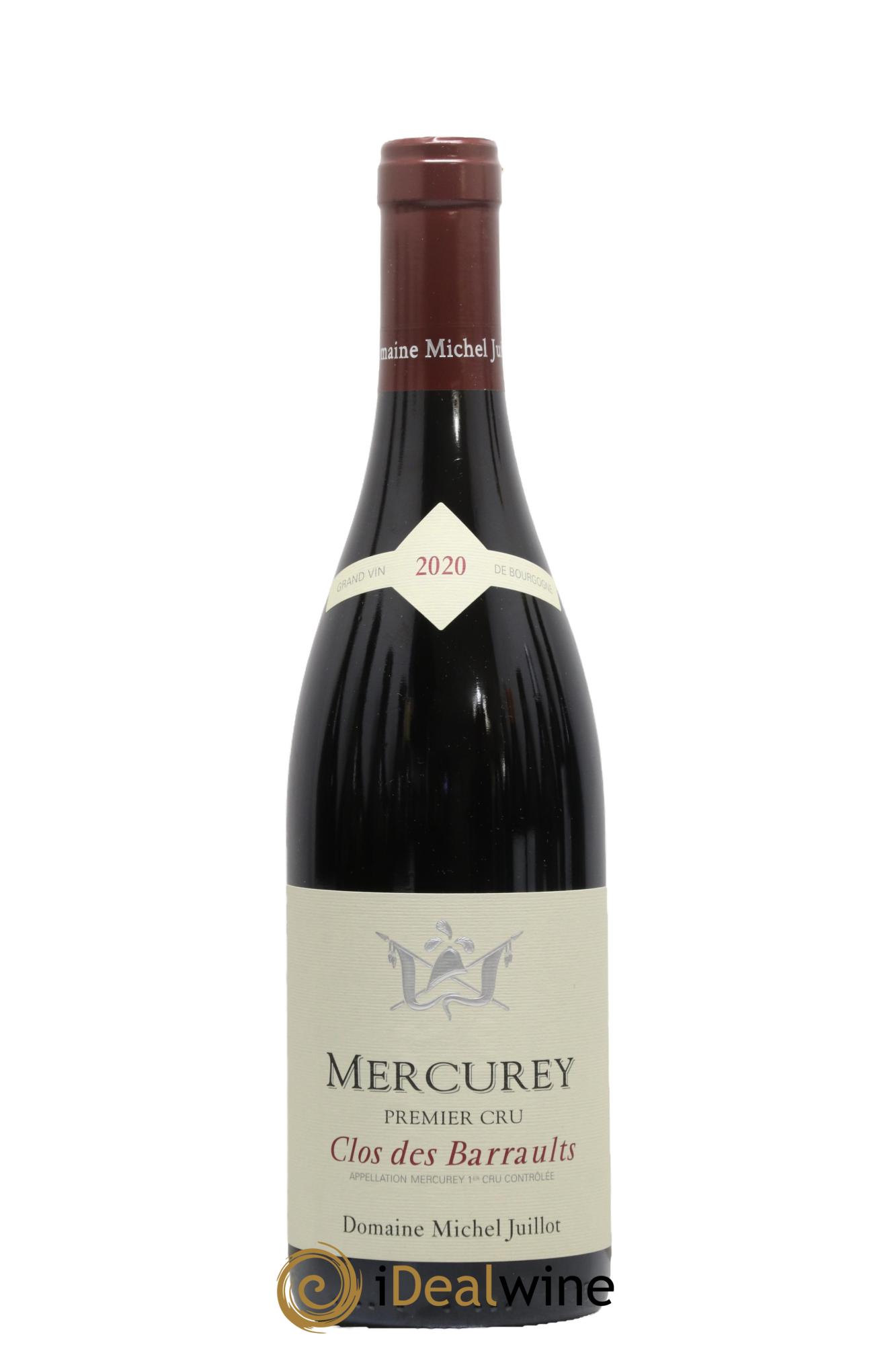 Mercurey 1er Cru Clos des Barraults Michel Juillot (Domaine) 2020 - Posten von 1 Flasche - 0