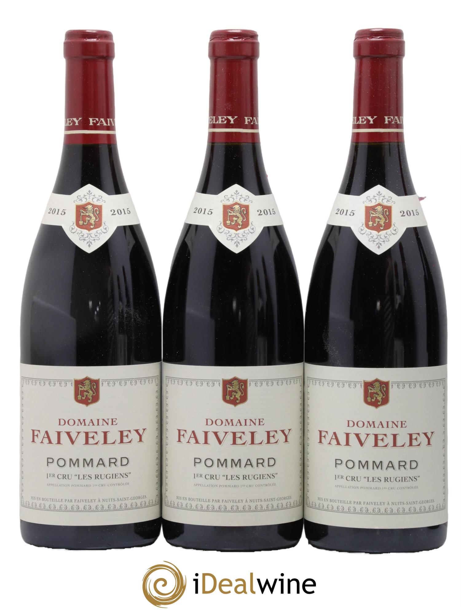 Pommard 1er Cru Les Rugiens Domaine Faiveley 2015 - Posten von 6 Flaschen - 1