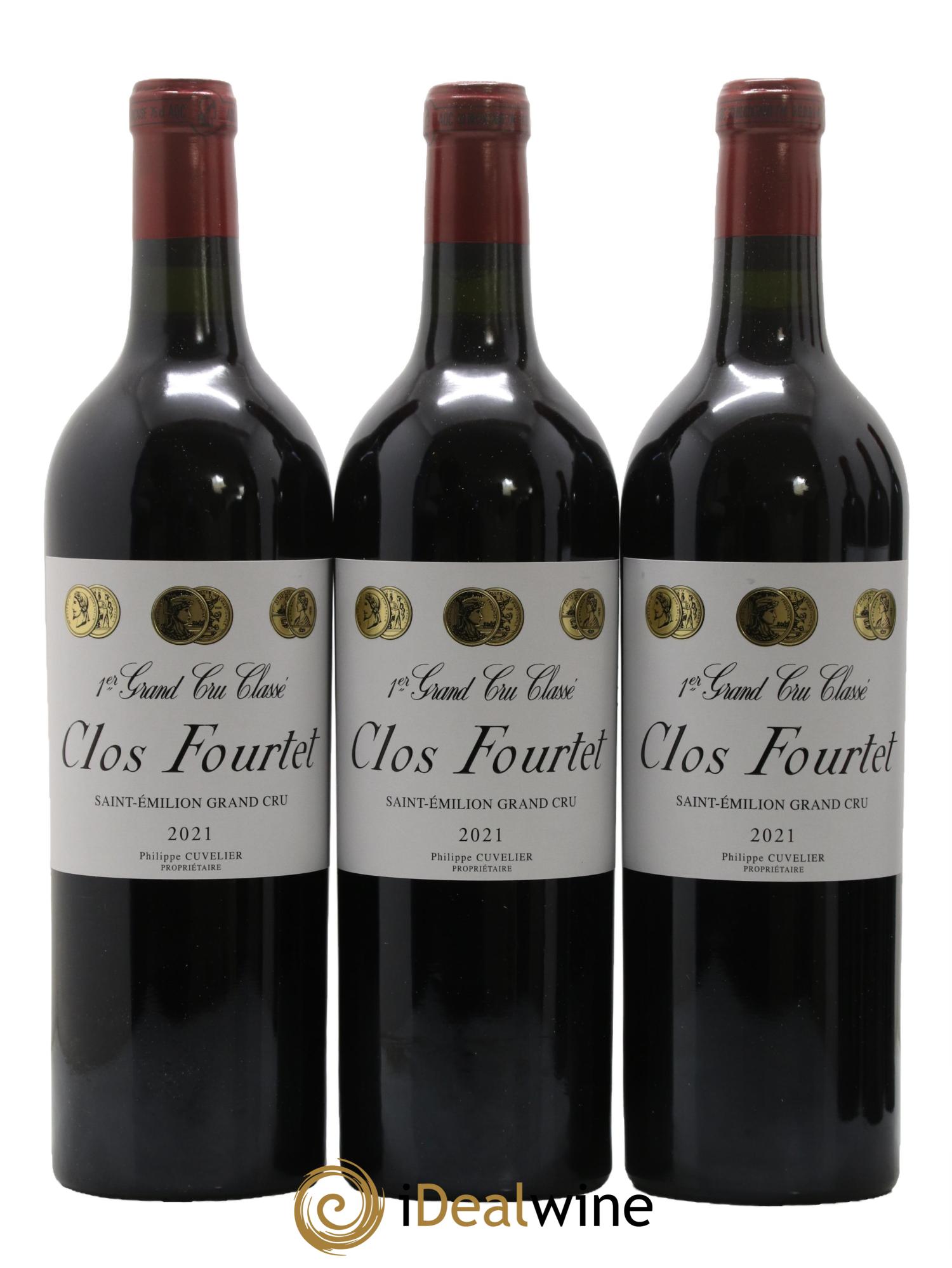 Clos Fourtet 1er Grand Cru Classé B 2021 - Lot de 6 bouteilles - 1