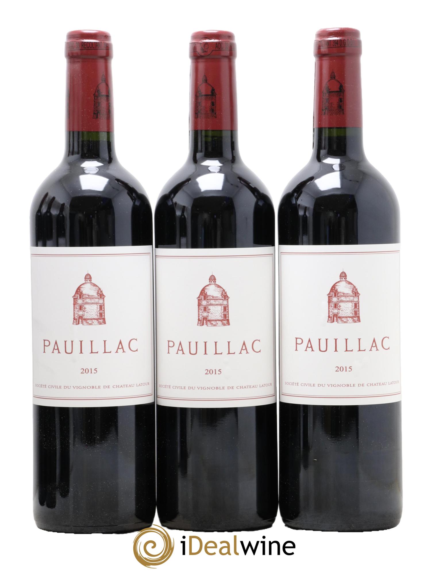 Pauillac de Château Latour 2015 - Lot of 6 bottles - 1