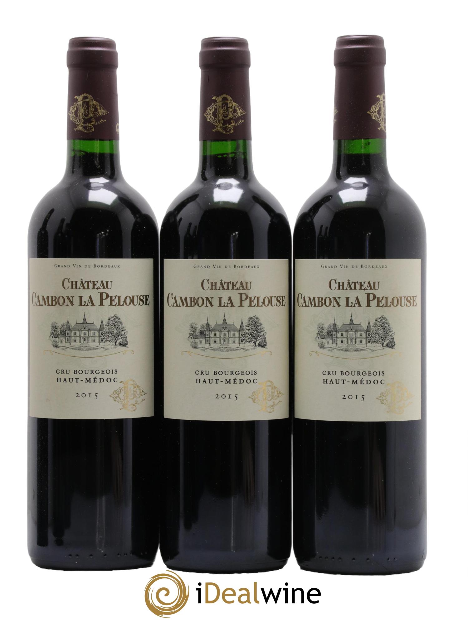 Château Cambon la Pelouse Cru Bourgeois 2015 - Lot de 6 bouteilles - 2