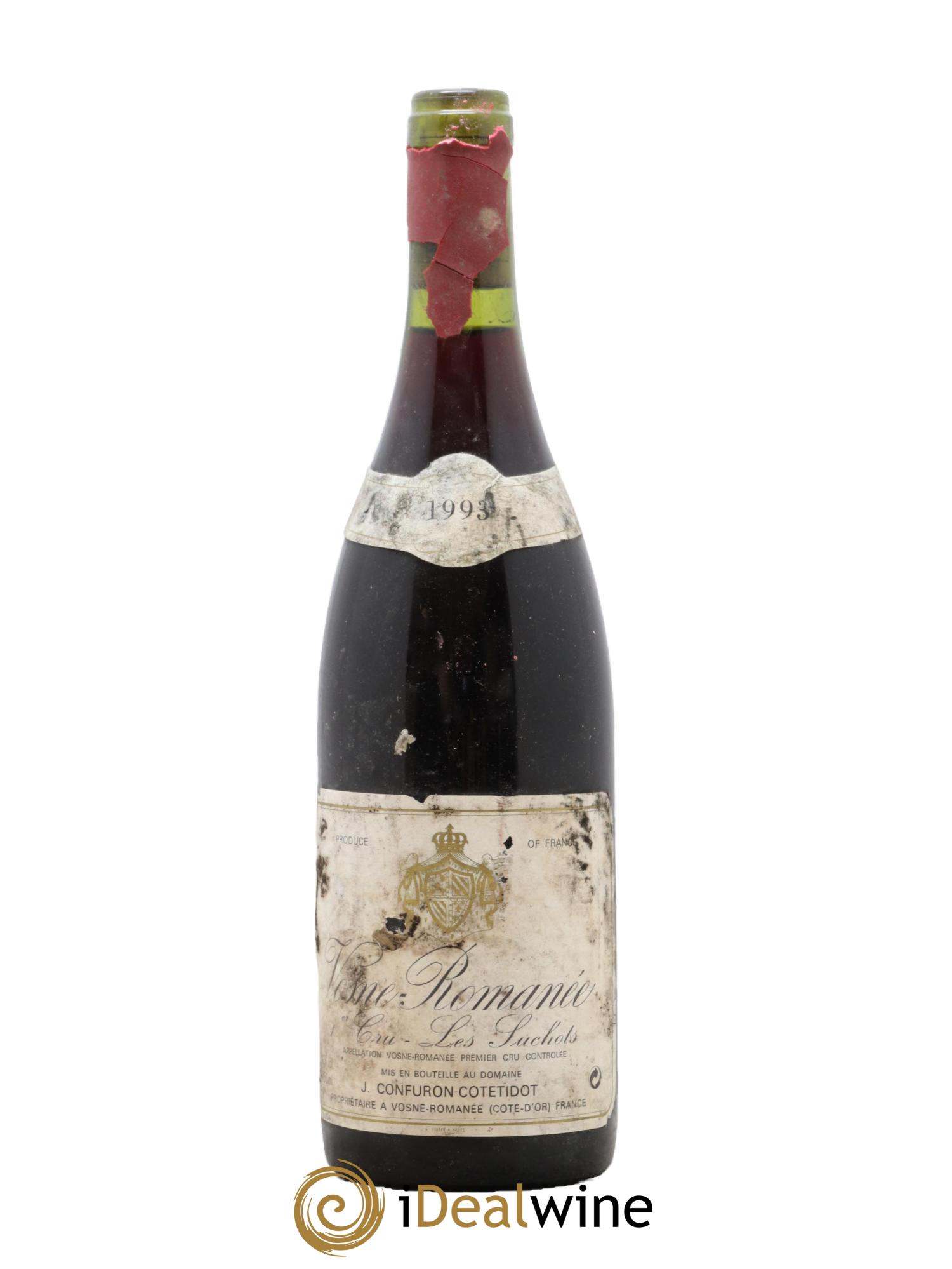 Vosne-Romanée 1er Cru Les Suchots Confuron-Cotetidot 1993 - Lotto di 1 bottiglia - 0