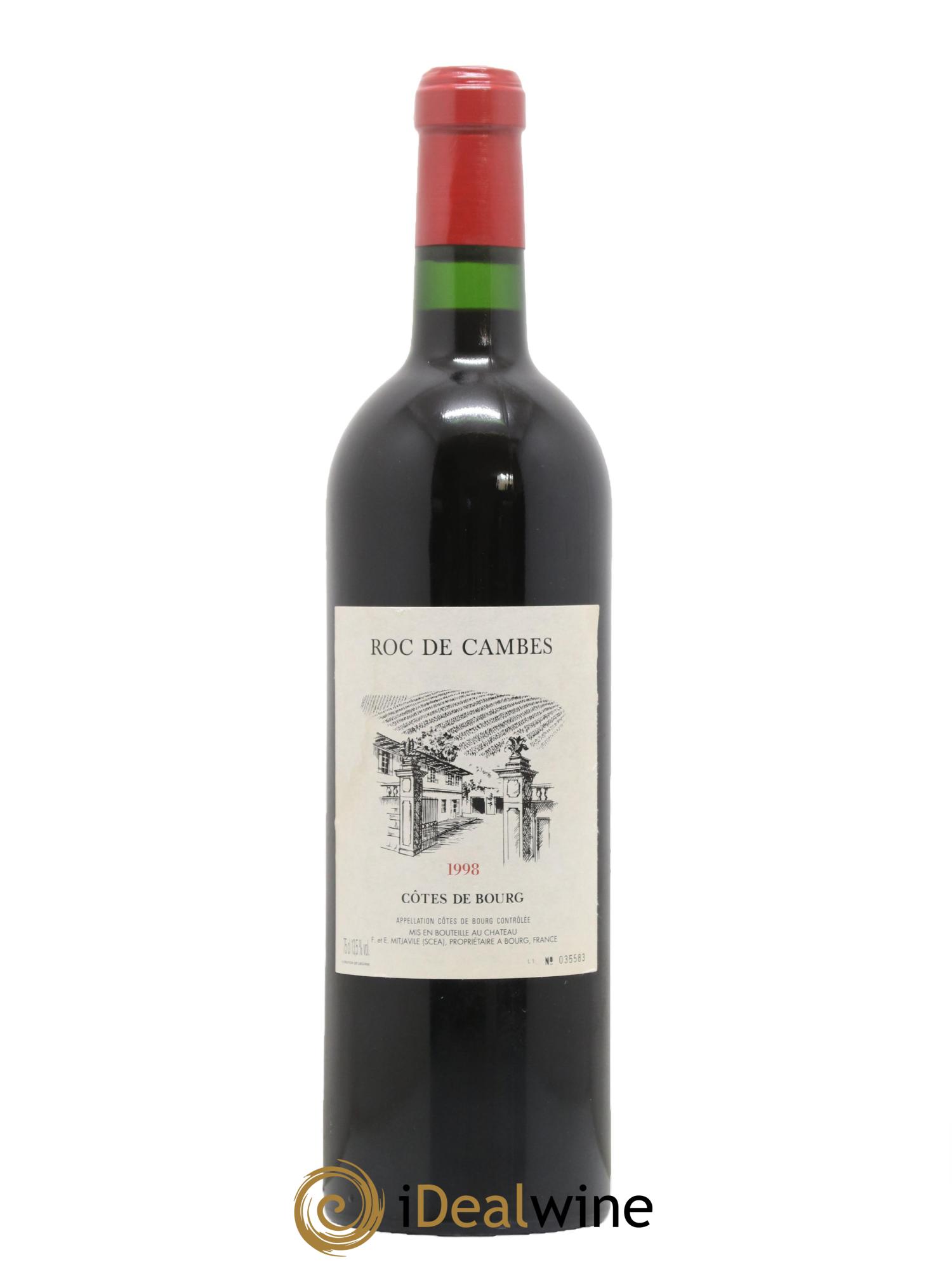 Roc de Cambes 1998 - Lot of 1 bottle - 0