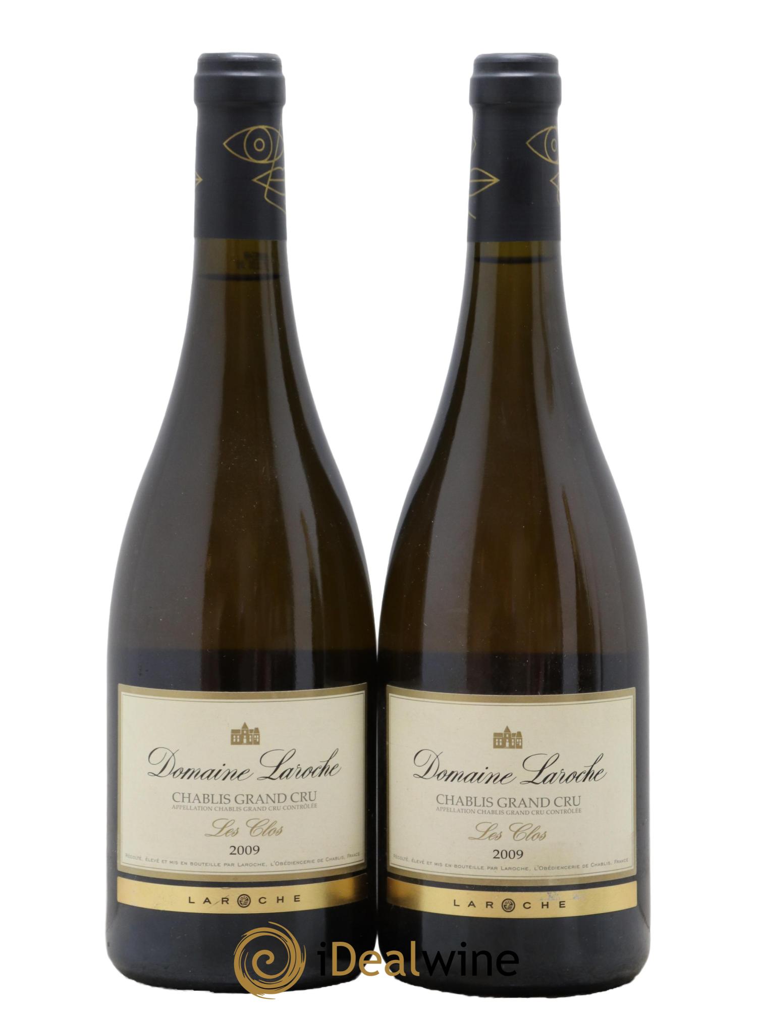 Chablis Grand Cru Les Clos Domaine Laroche 2009 - Posten von 2 Flaschen - 0