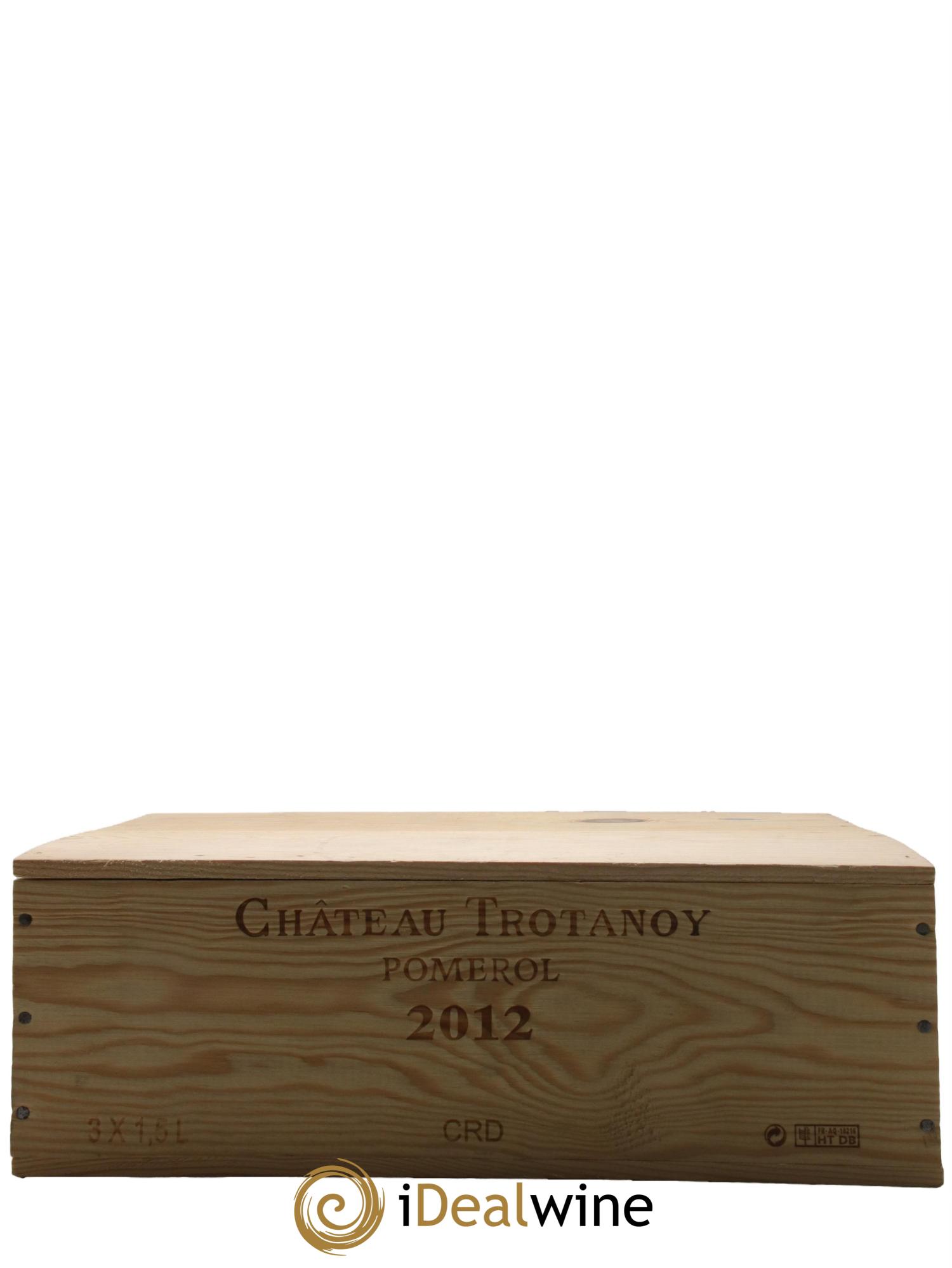 Château Trotanoy 2012 - Lot de 3 magnums - 3